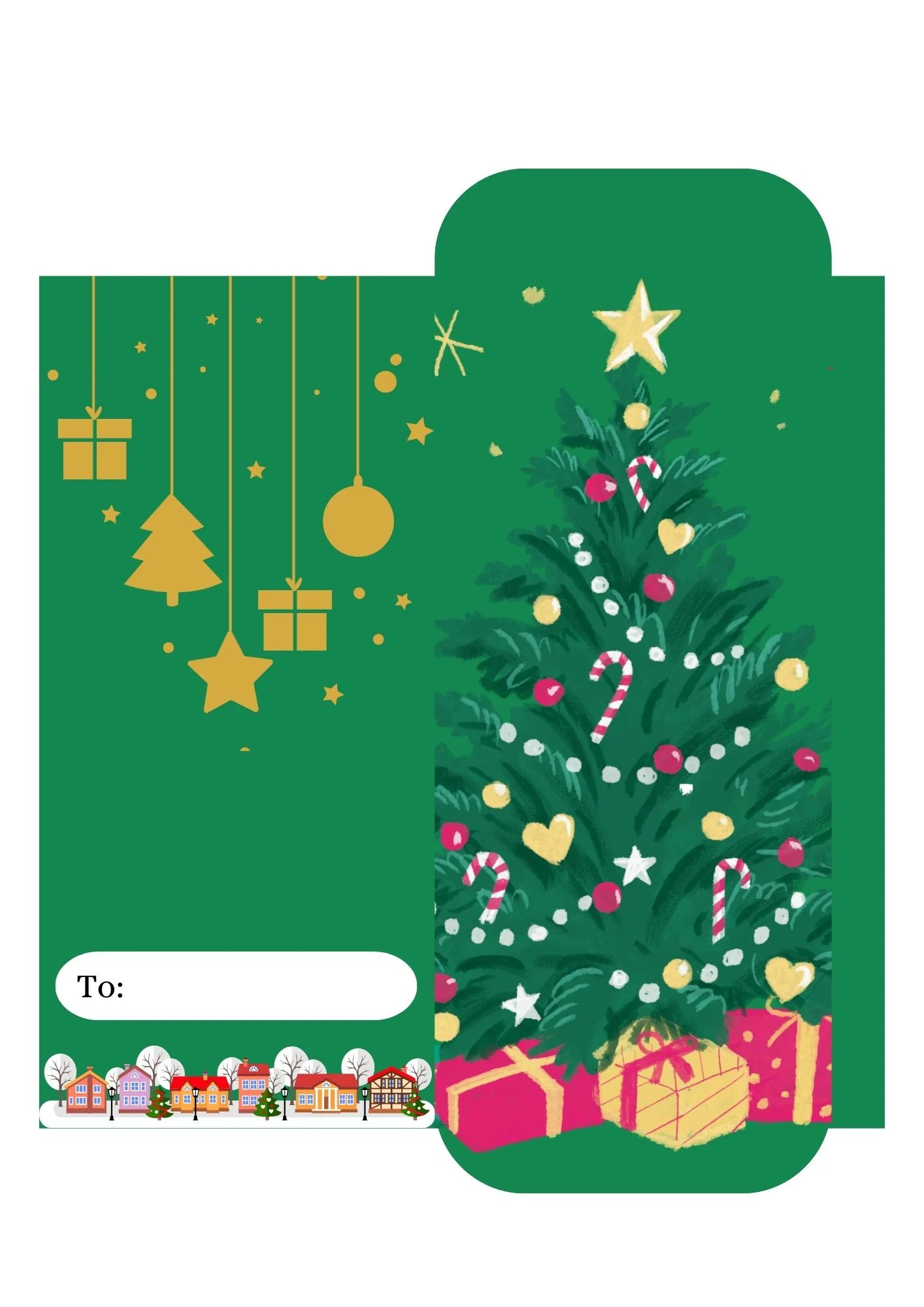 Editable Christmas Money Envelopes Canva Editable Christmas Money Envelopes Canva
