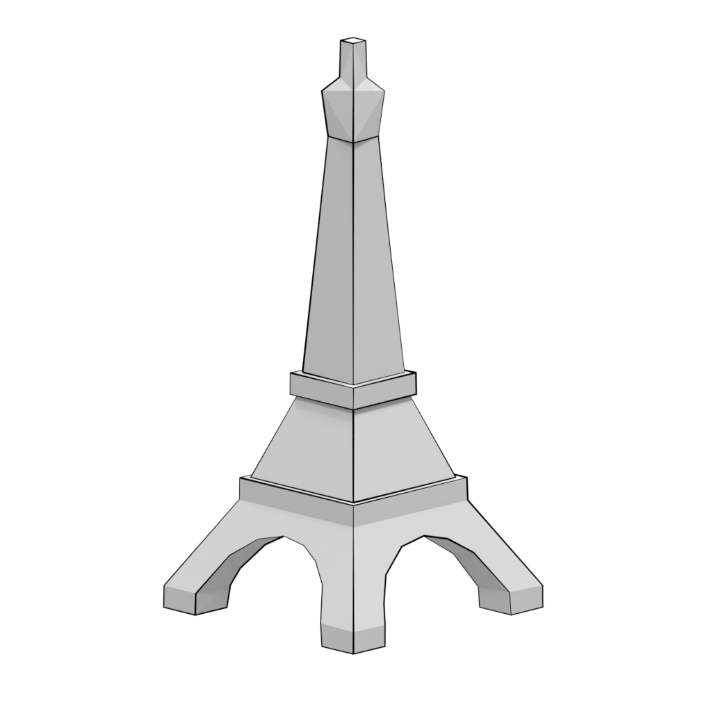 Eiffel Tower 3d Papercraft Model Eiffel Tower 3d Papercraft Model