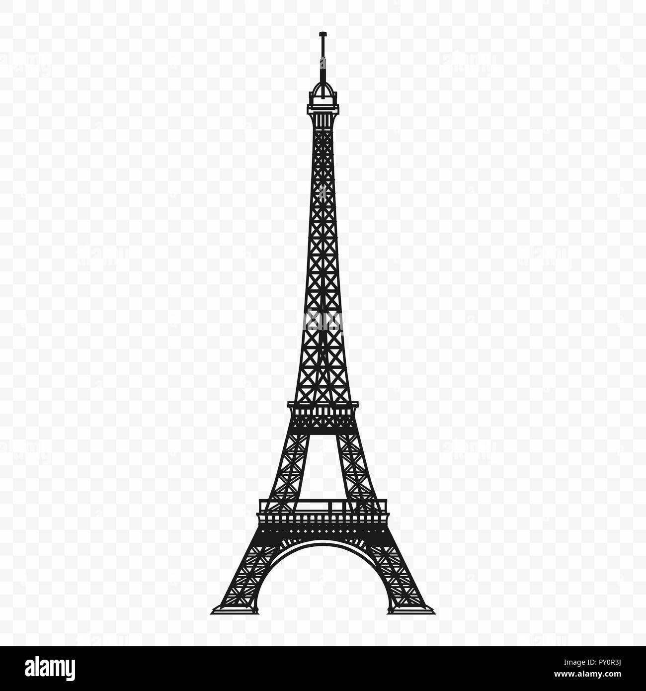 Eiffel Tower Isolated Vector Illustration Template For Your Design Image223138262 Eiffel Tower Isolated Vector Illustration Template For Your Design Image223138262