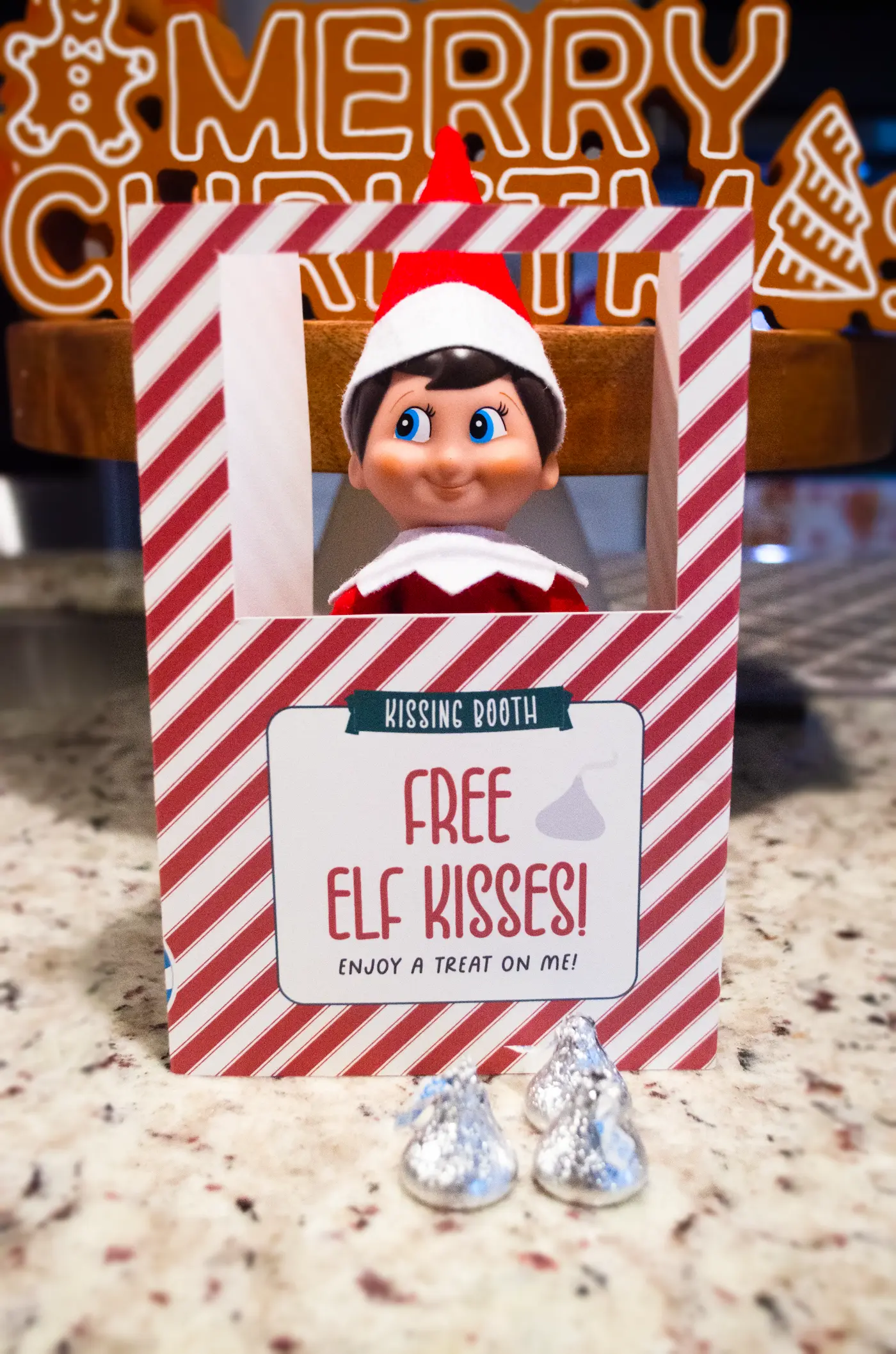 Elf On The Shelf Kissing Booth Elf On The Shelf Kissing Booth