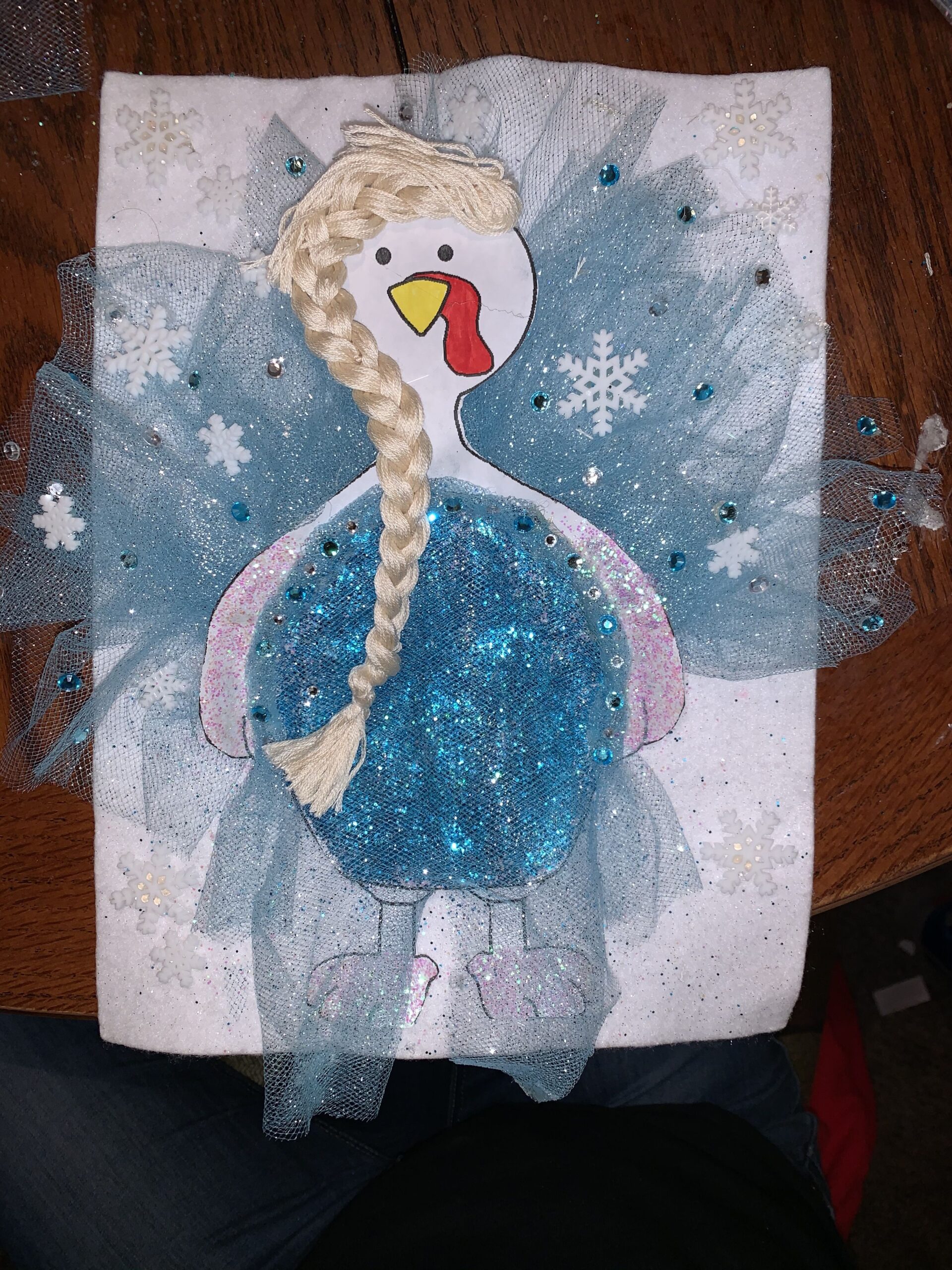 Elsa Turkey Disguise Project