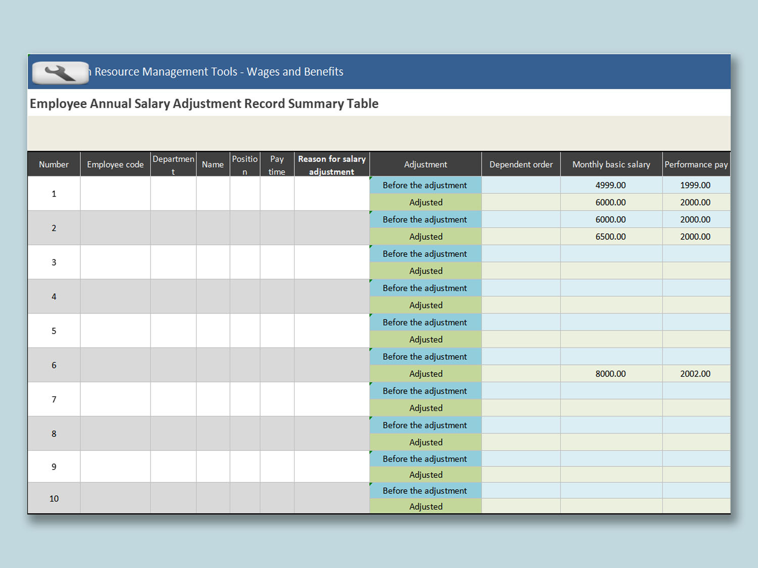 Employee Annual Salary Record Xlsx Excel 98814f2e Employee Annual Salary Record Xlsx Excel 98814f2e