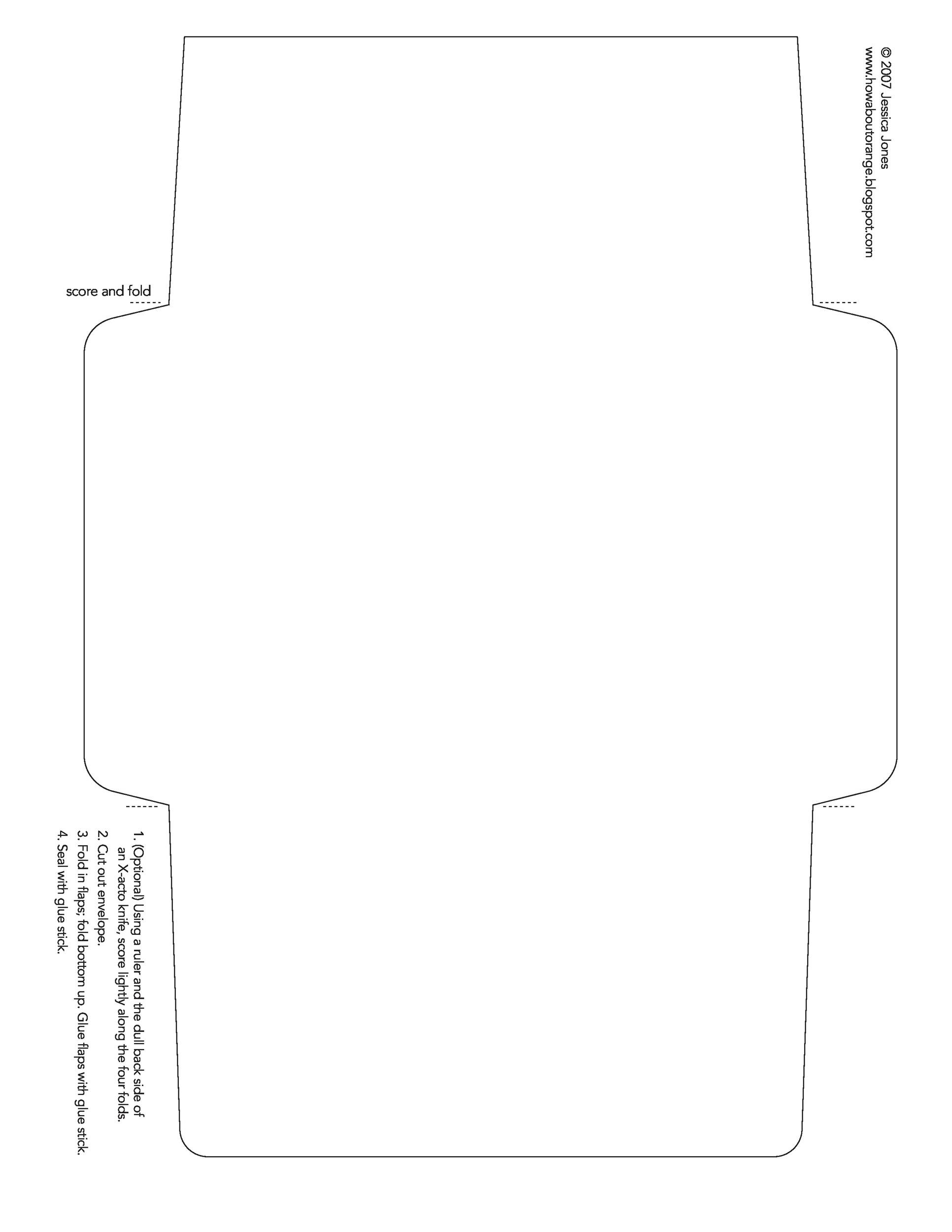 Envelope Templates Envelope Templates