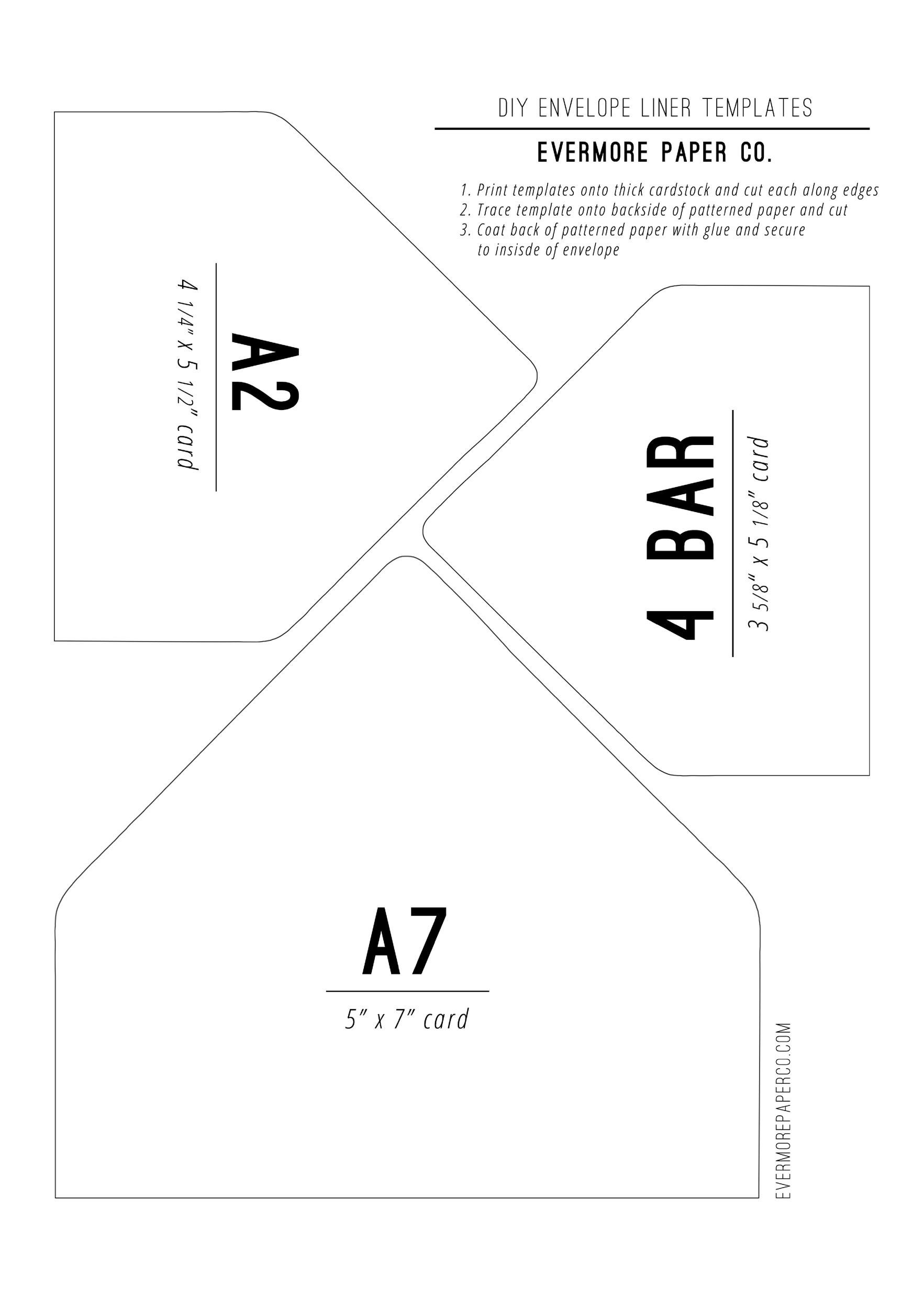 Envelope Templates Envelope Templates