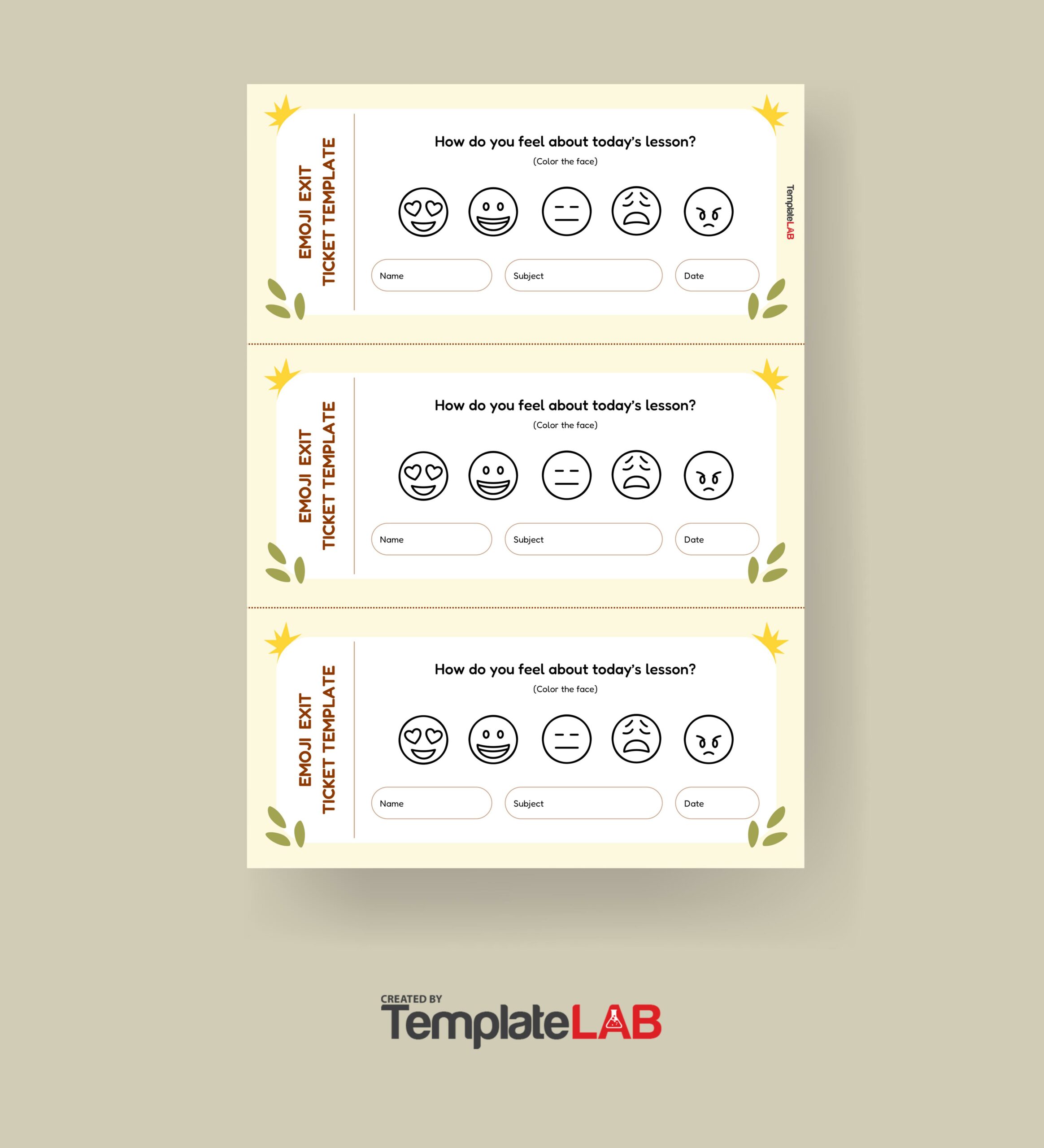 Exit Tickets