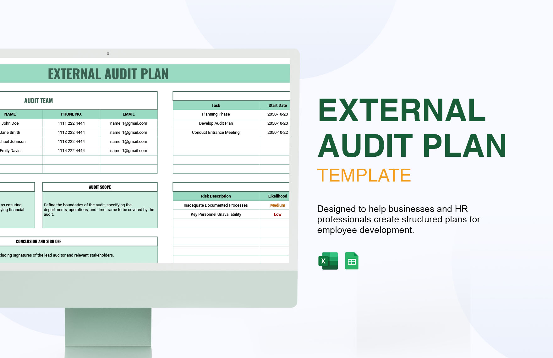 External Audit Plan