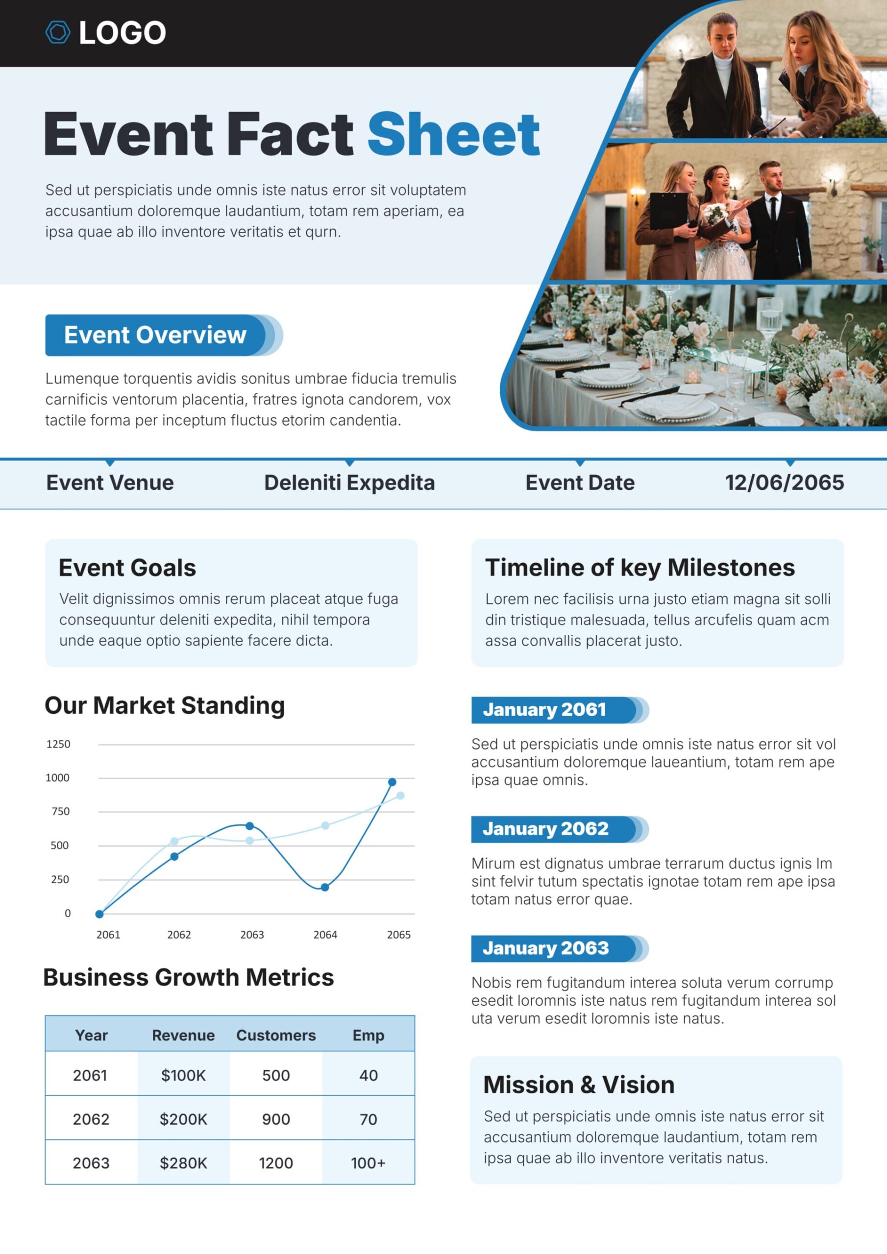 fact sheet sample template