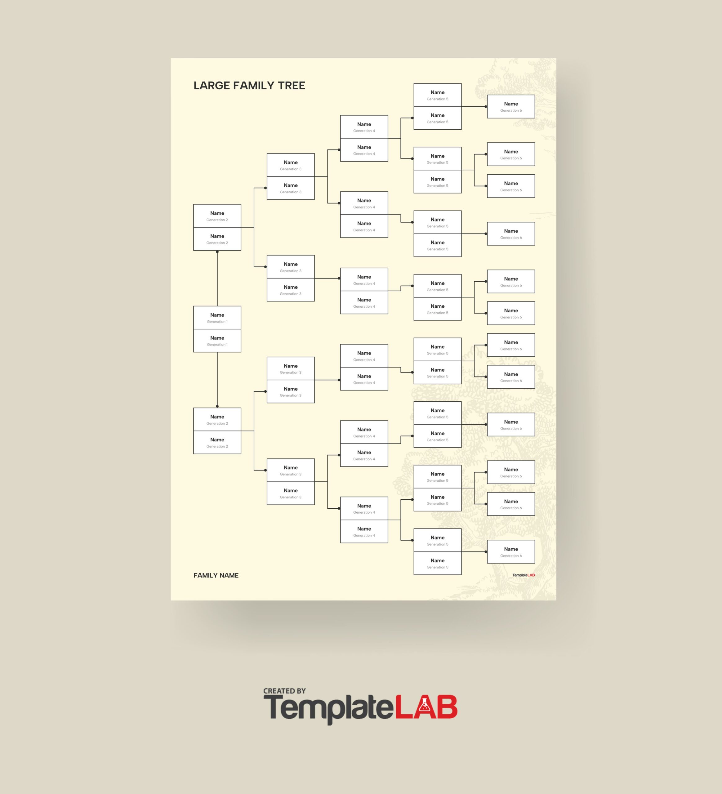 Family Tree Templates Family Tree Templates