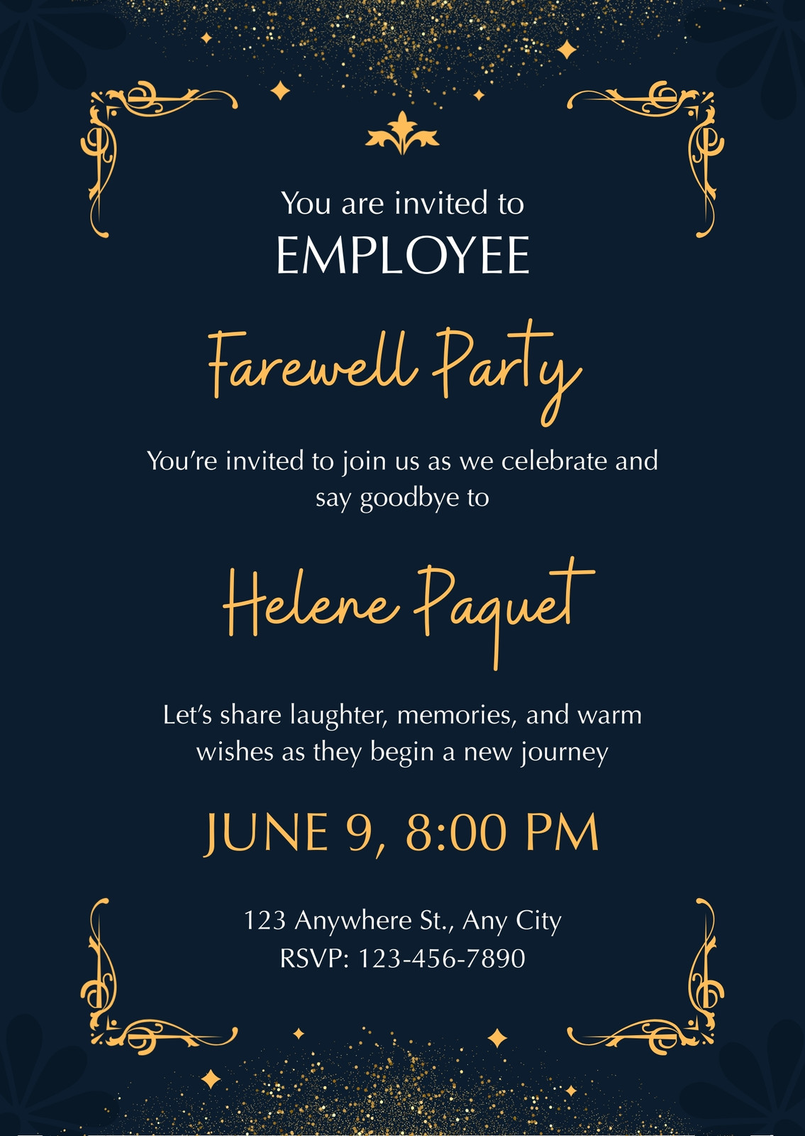 Farewell Party Farewell Party