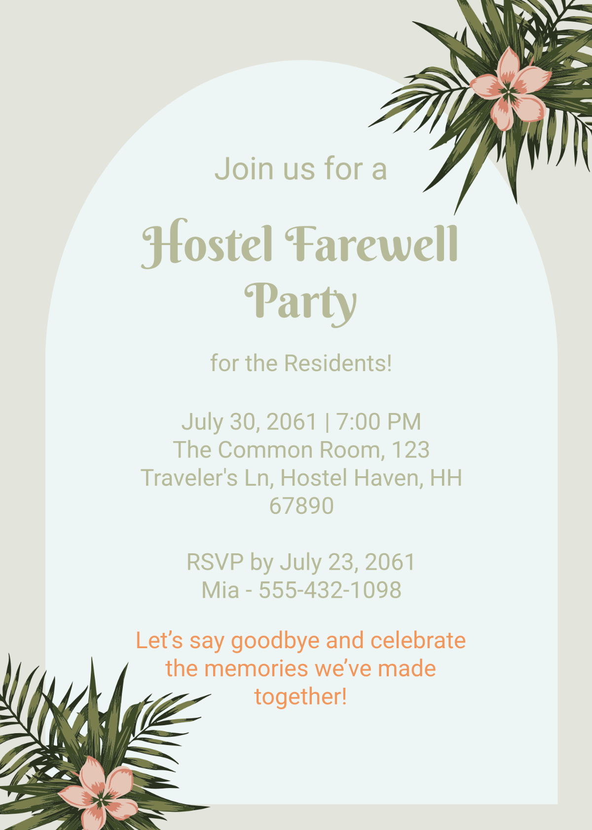 Farewell Farewell