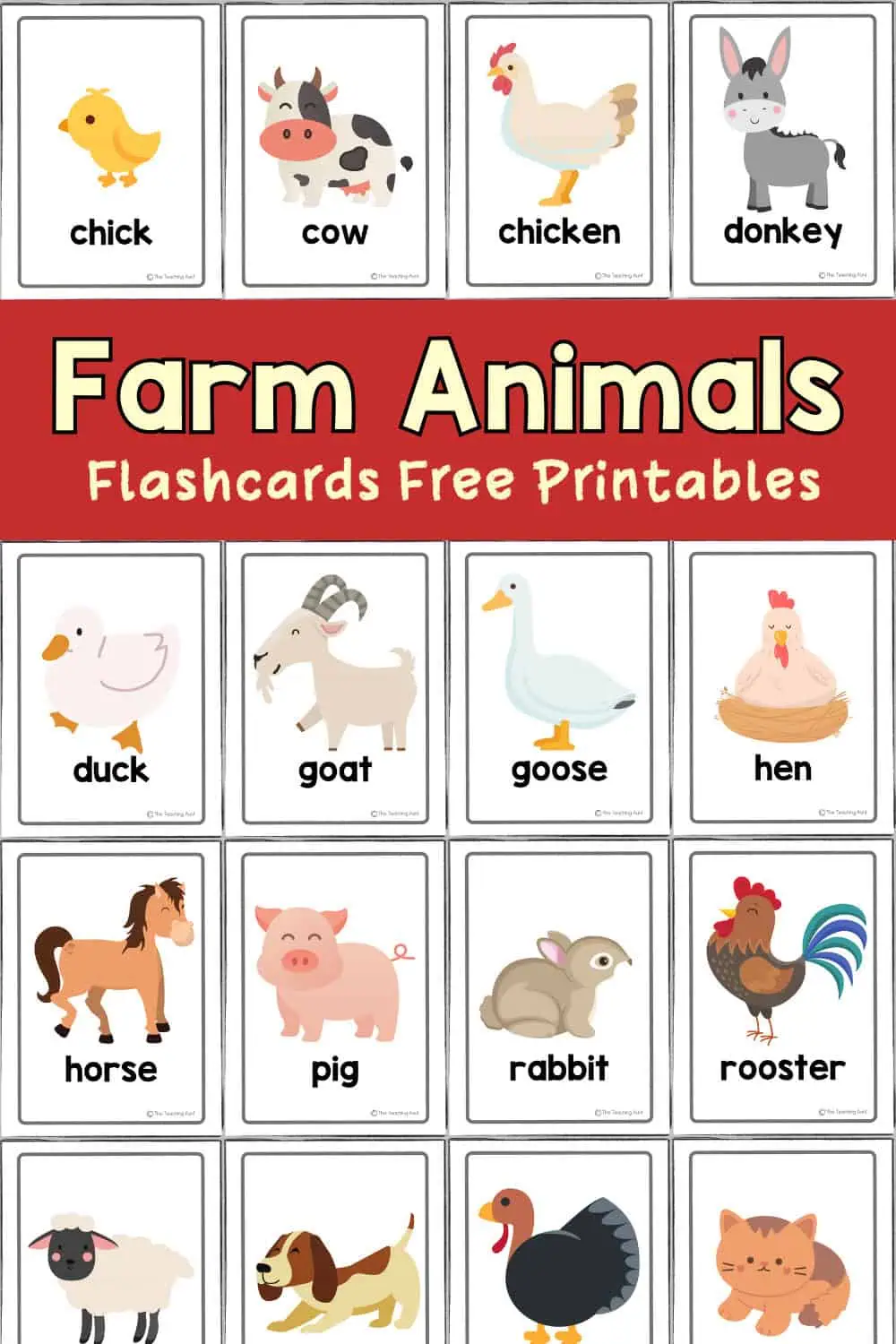 Farm Animals Flashcards
