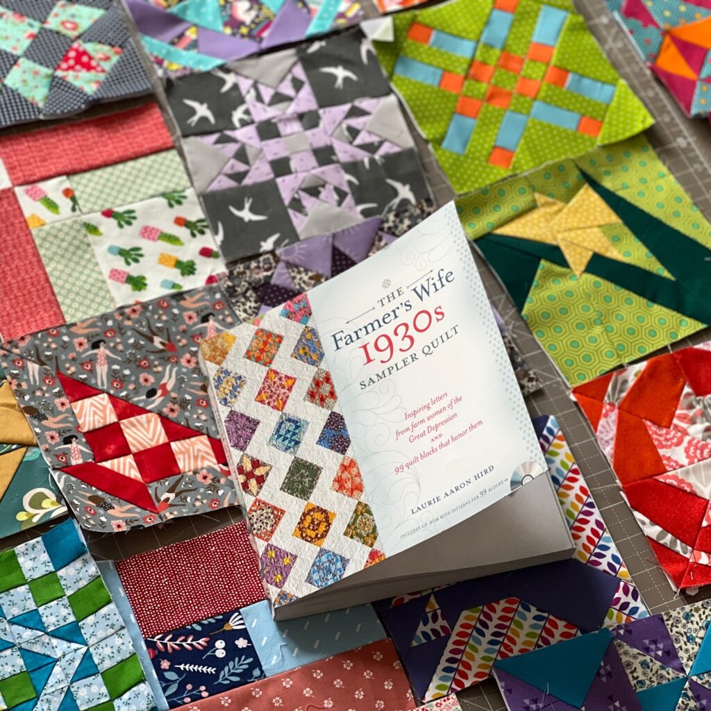 Farmers Wife Quilt Along 1930s Sampler Quilt