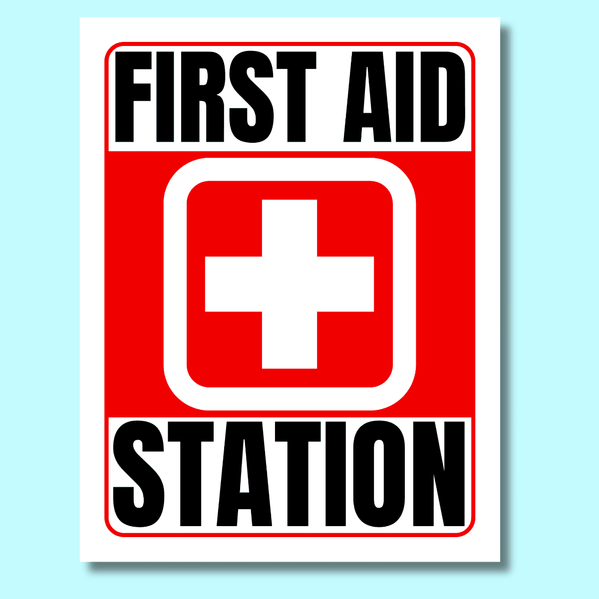 First Aid Sign First Aid Sign