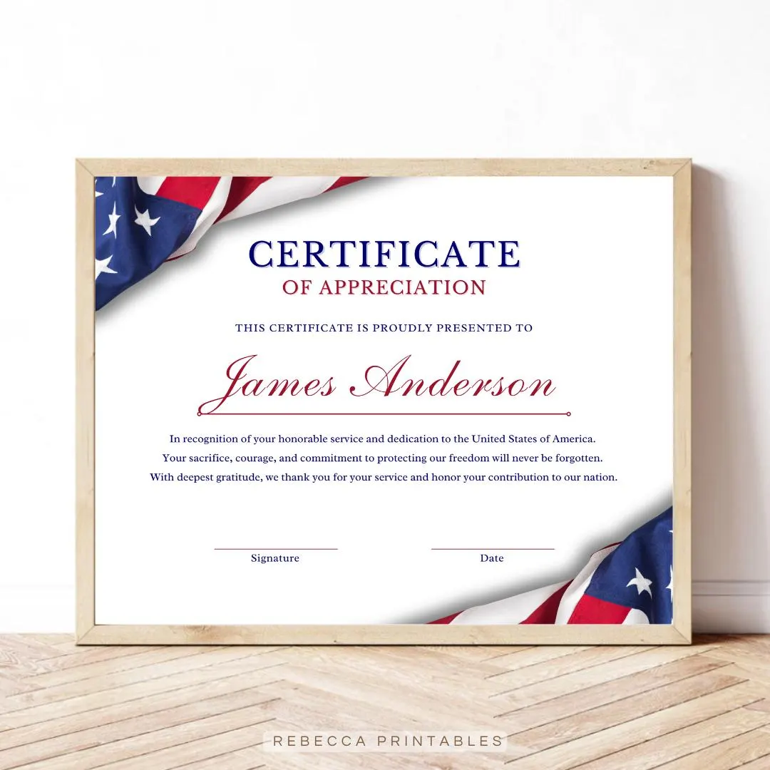 Flag Flown Certificate Flag Flown Certificate