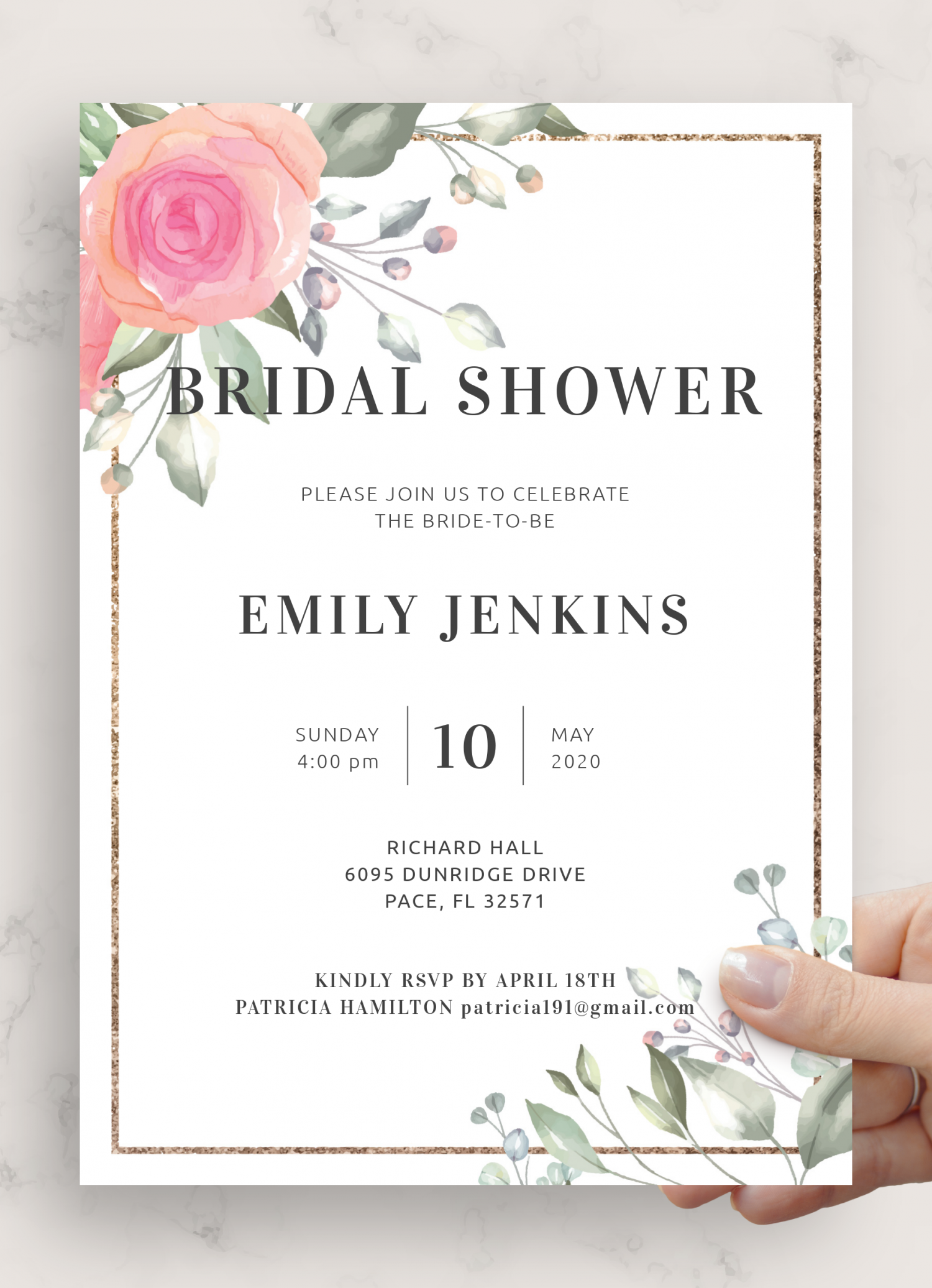 Floral Bridal Shower Floral Bridal Shower