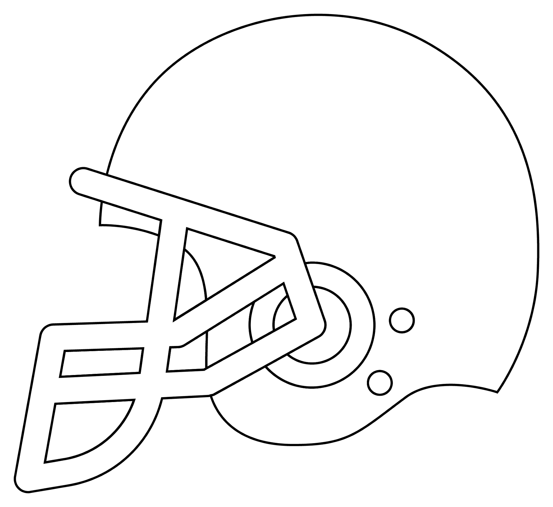 free printable football helmet template free printable football helmet template