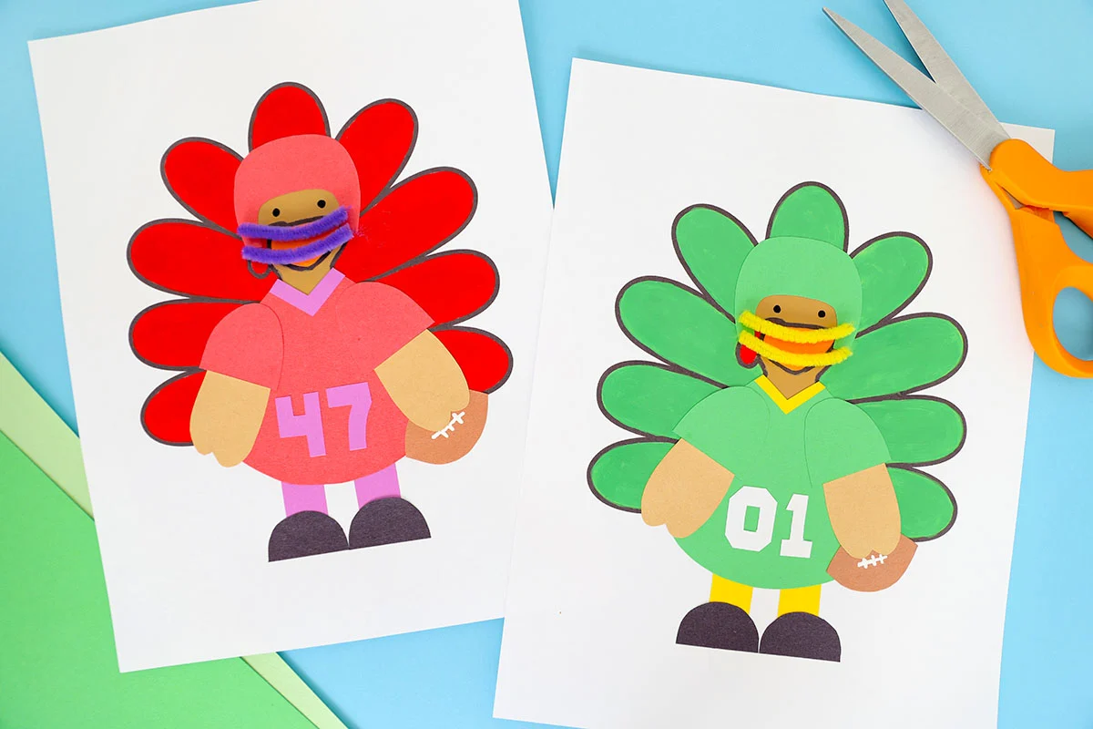 Football Player Turkey Disguise Football Player Turkey Disguise
