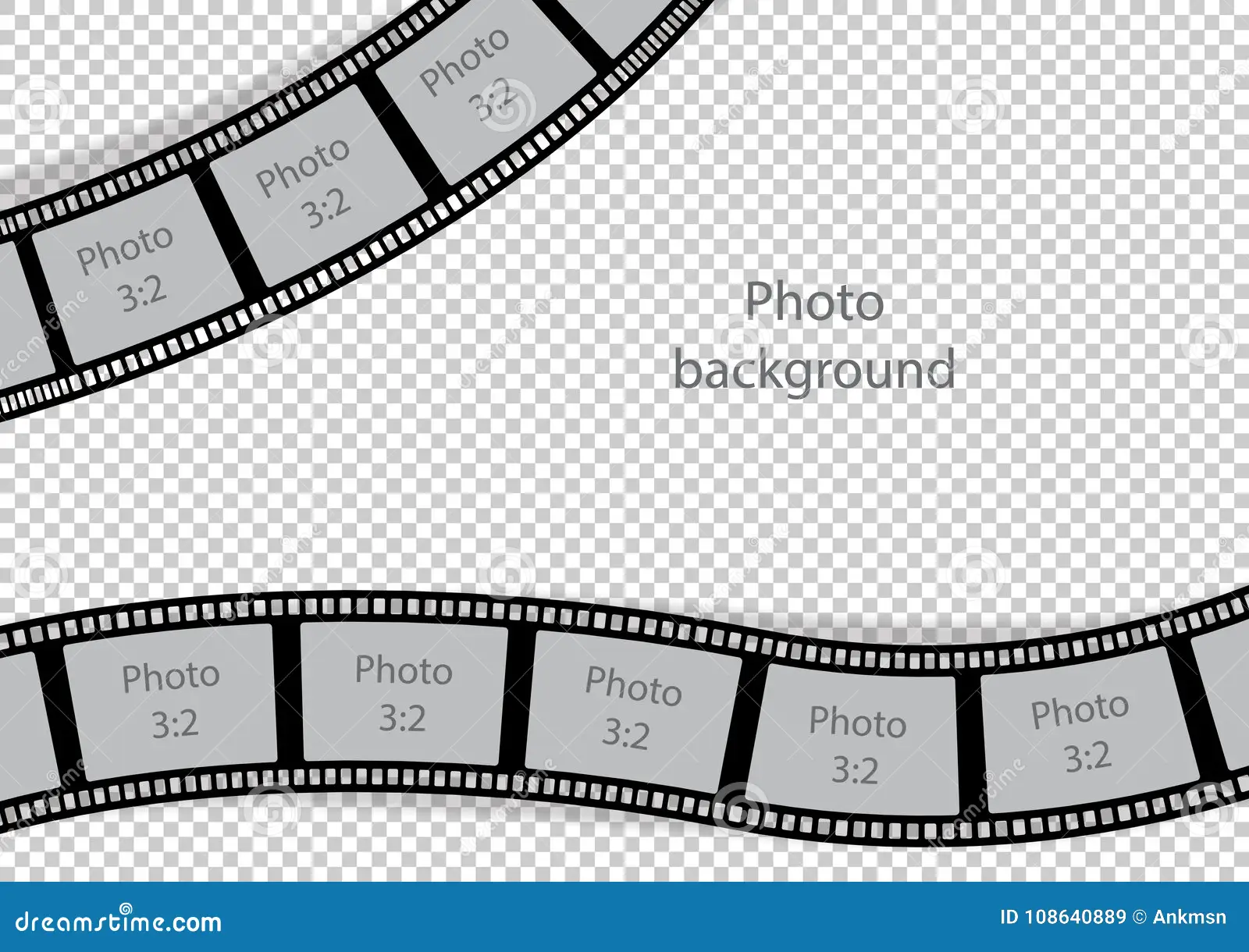 Frames Swirl Film Strip Template Frames Swirl Film Strip Template