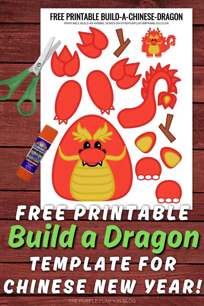Free Build A Chinese Dragon Printable Craft