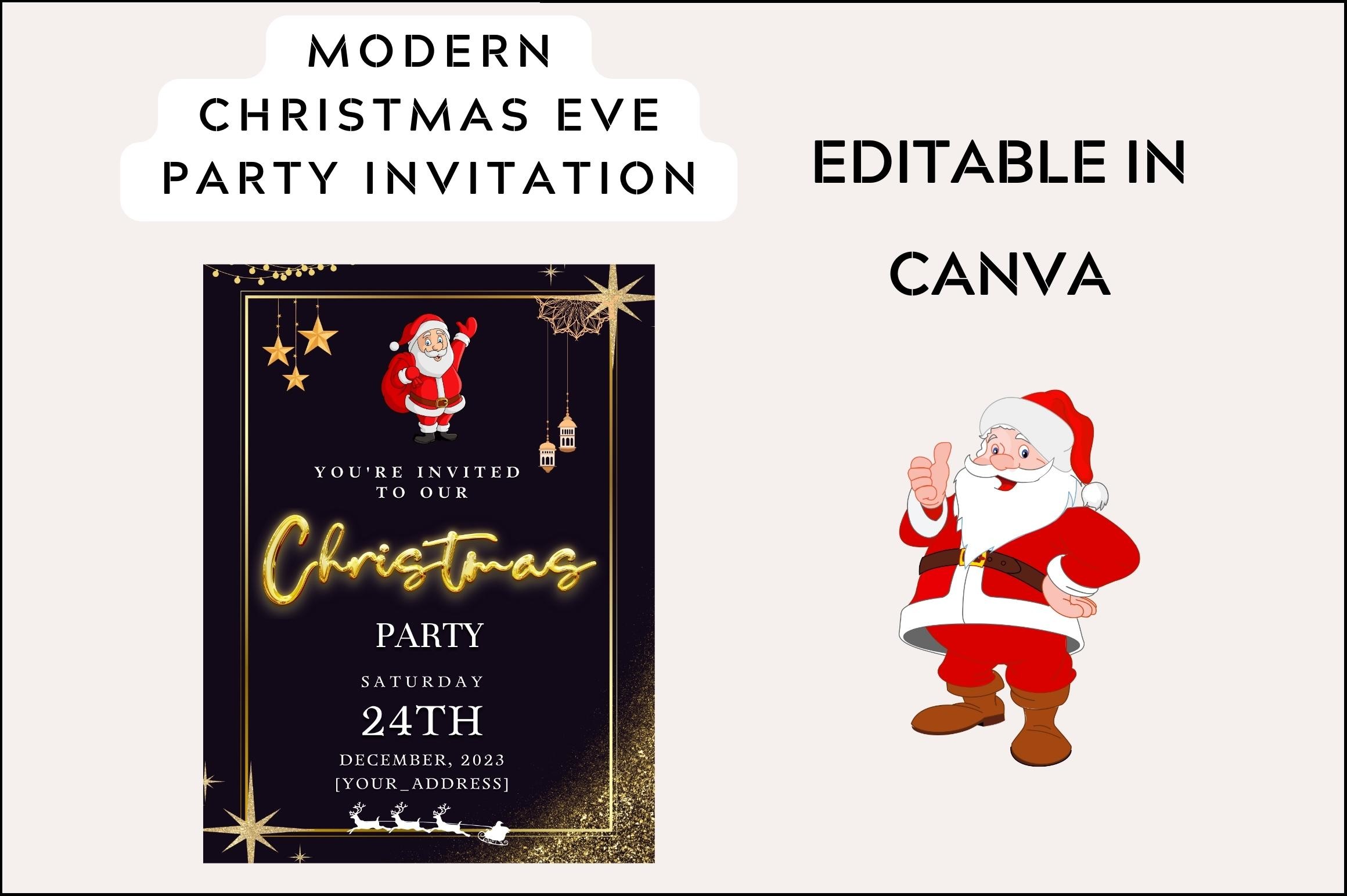 Free Christmas Party Invitation Template Free Christmas Party Invitation Template