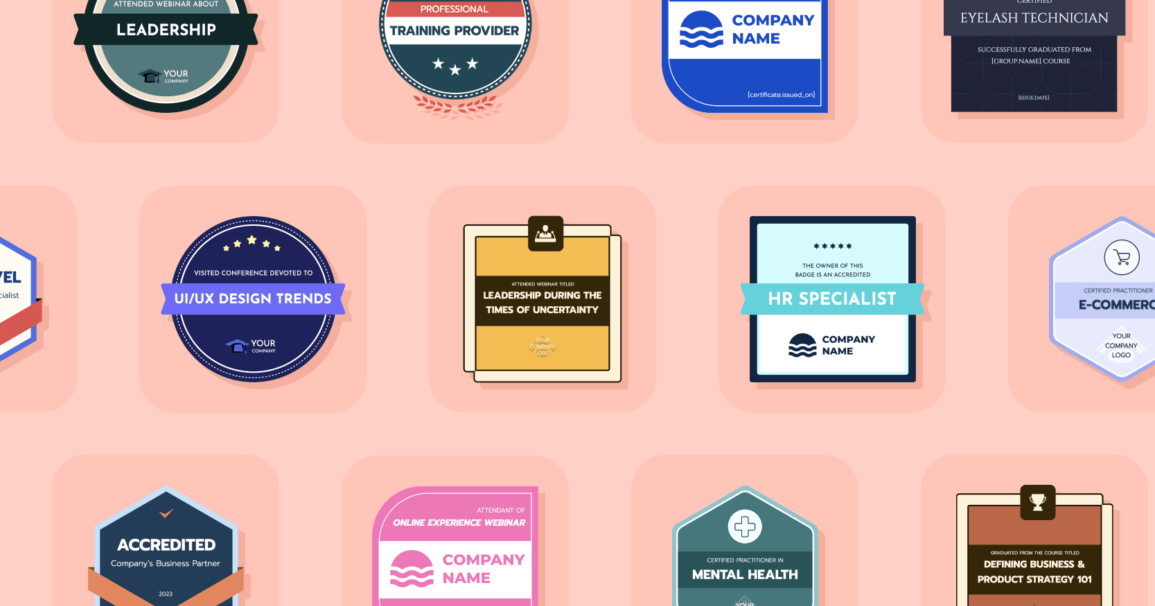 Free Digital Badge Templates