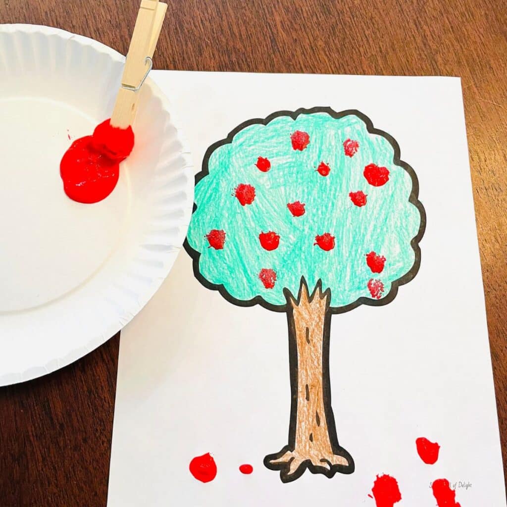 Free Printable Apple Tree Free Printable Apple Tree