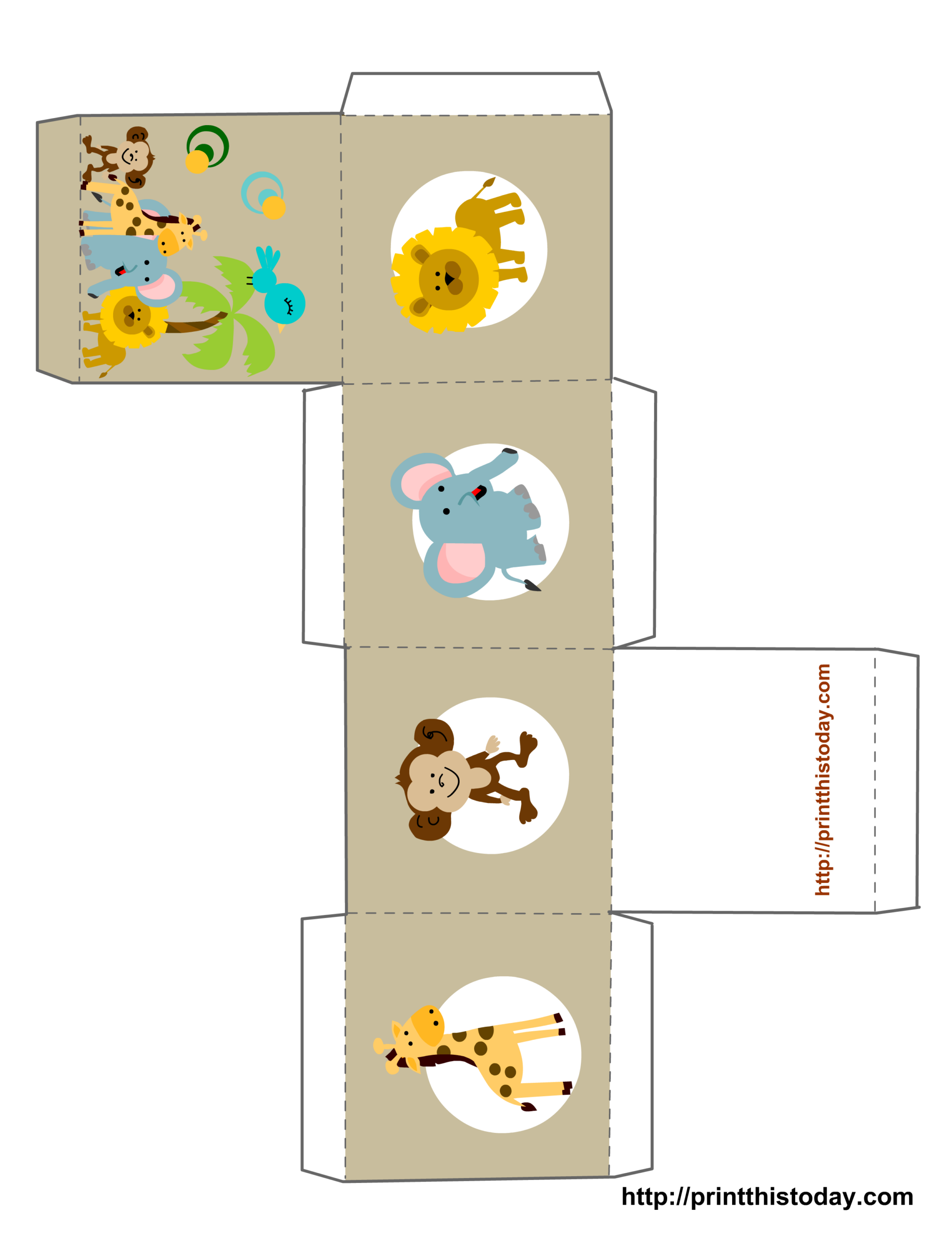 Free Printable Baby Shower Favor Boxes Templates Free Printable Baby Shower Favor Boxes Templates