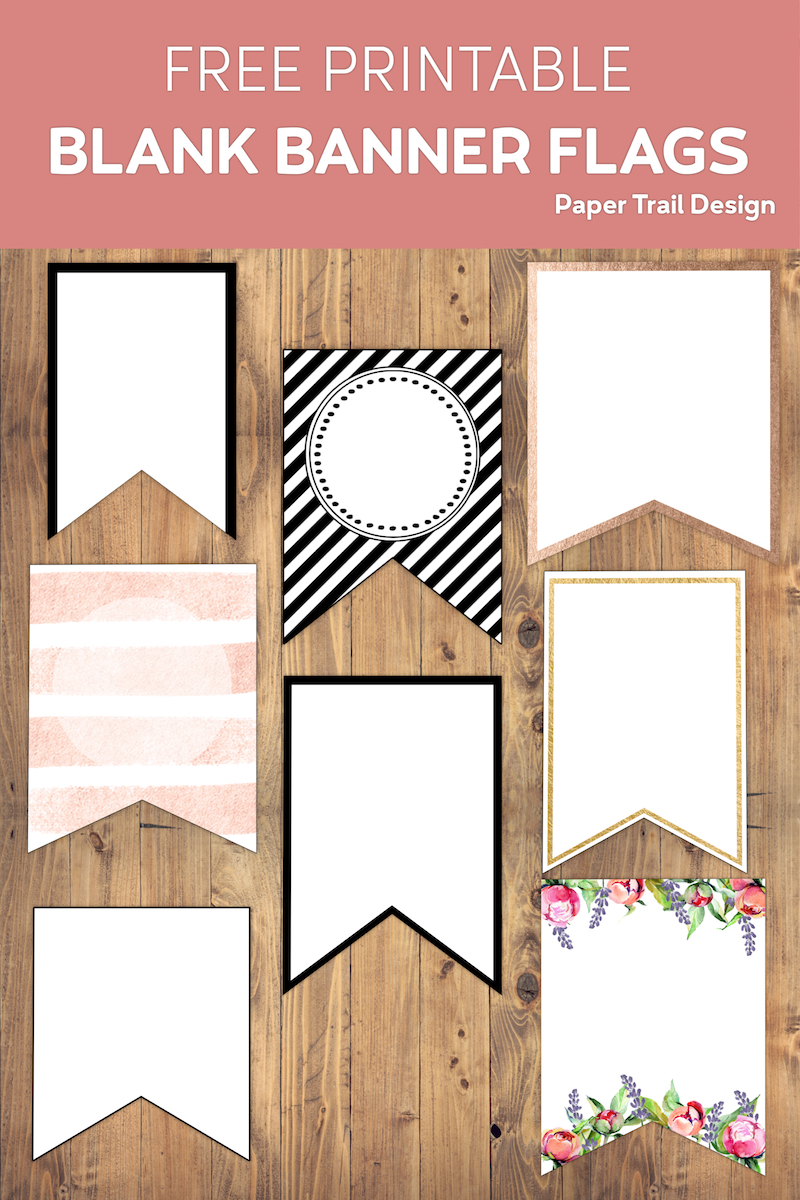 free printable flag banner template free printable flag banner template