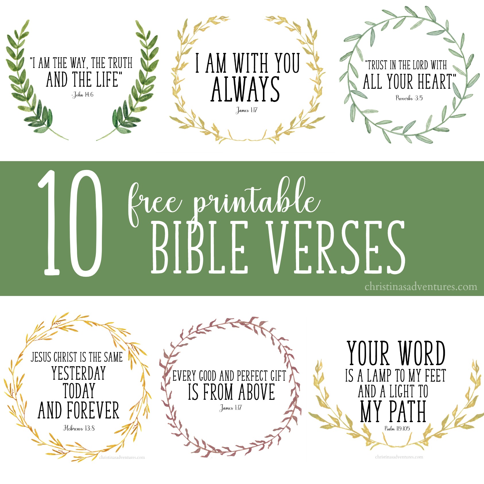 Free Printable Bible Verses Free Printable Bible Verses