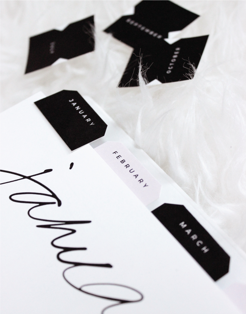 Free Printable Binder Tabs Tutorial