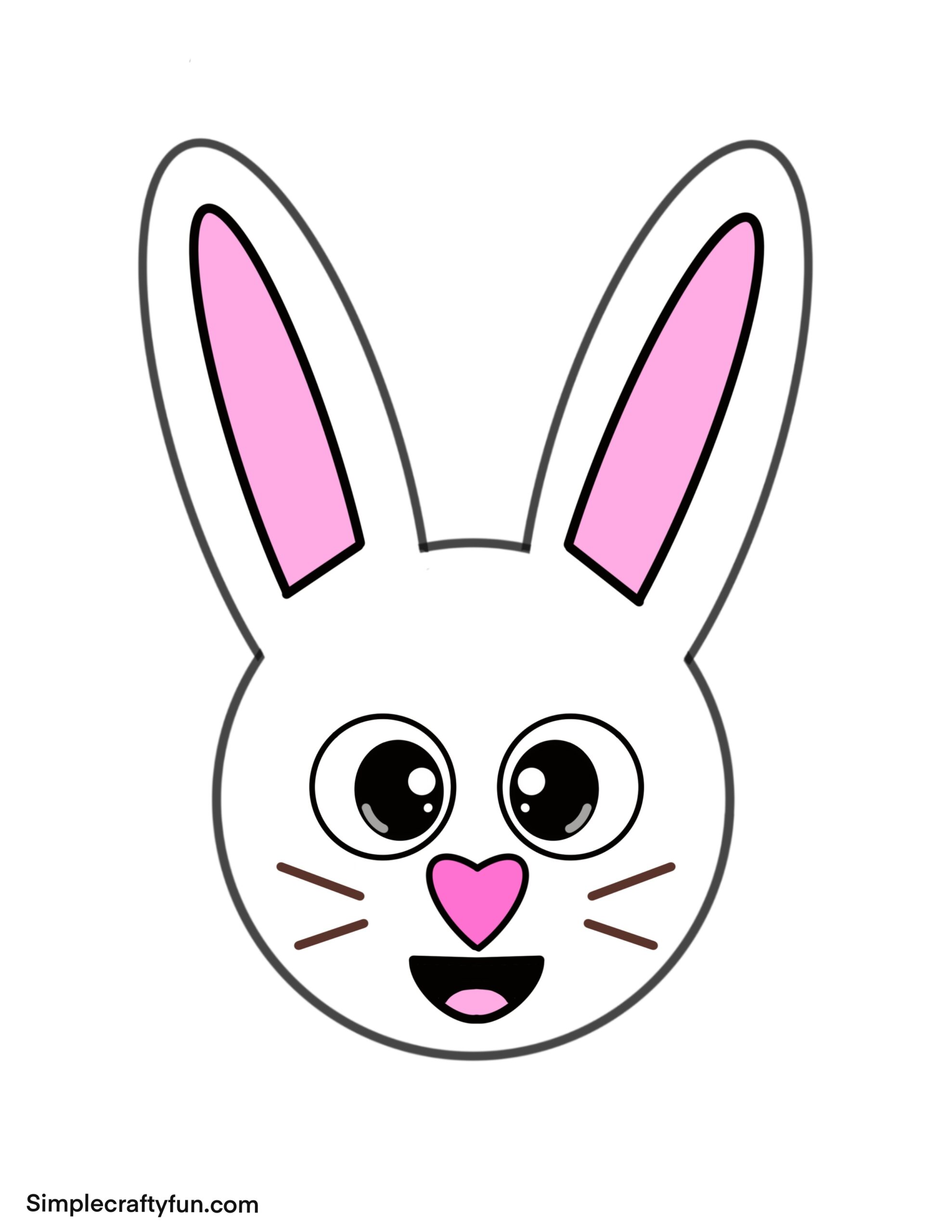 Free Printable Build A Bunny Craft For Kids