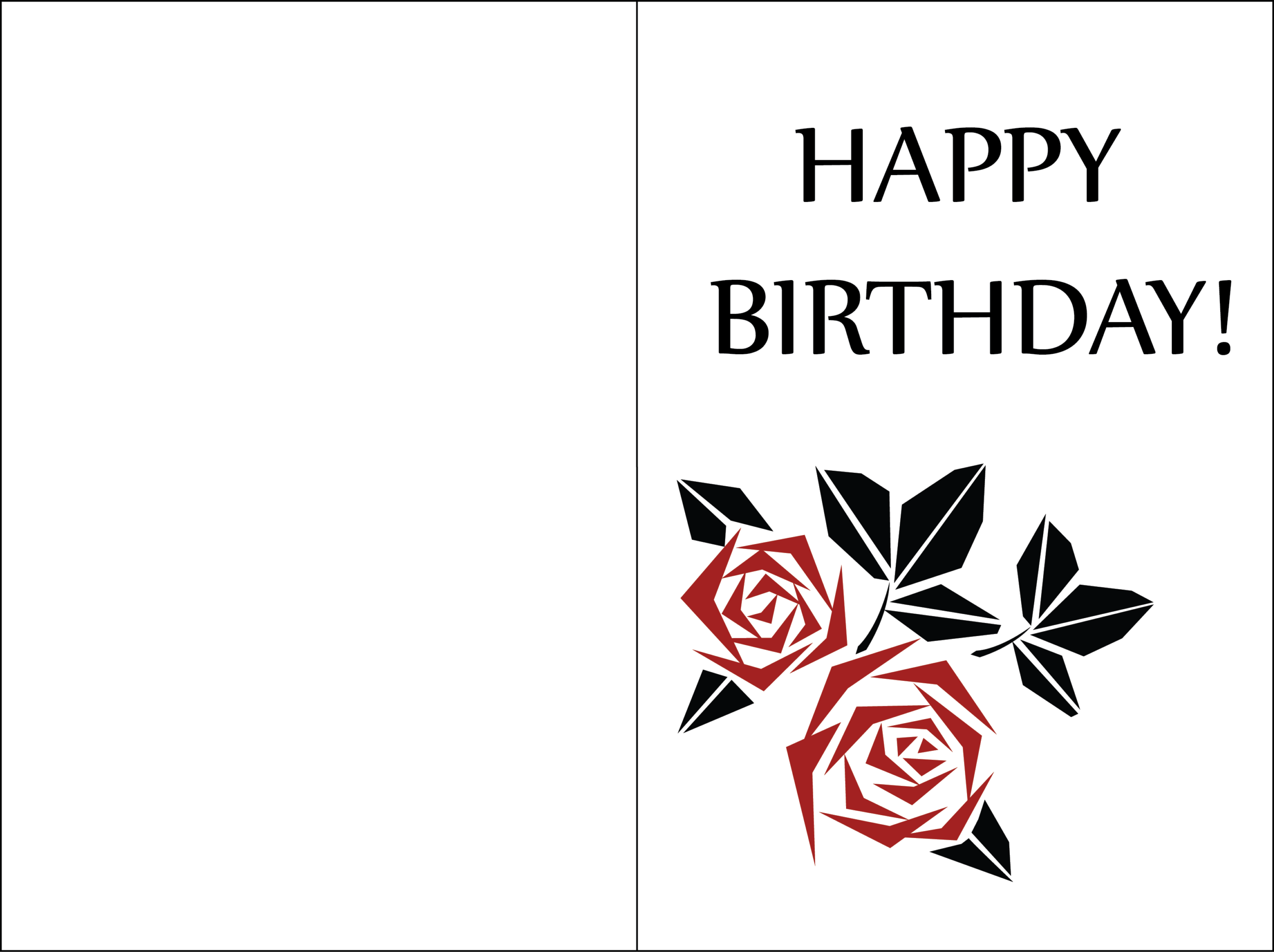 free printable blank greeting card template free printable blank greeting card template