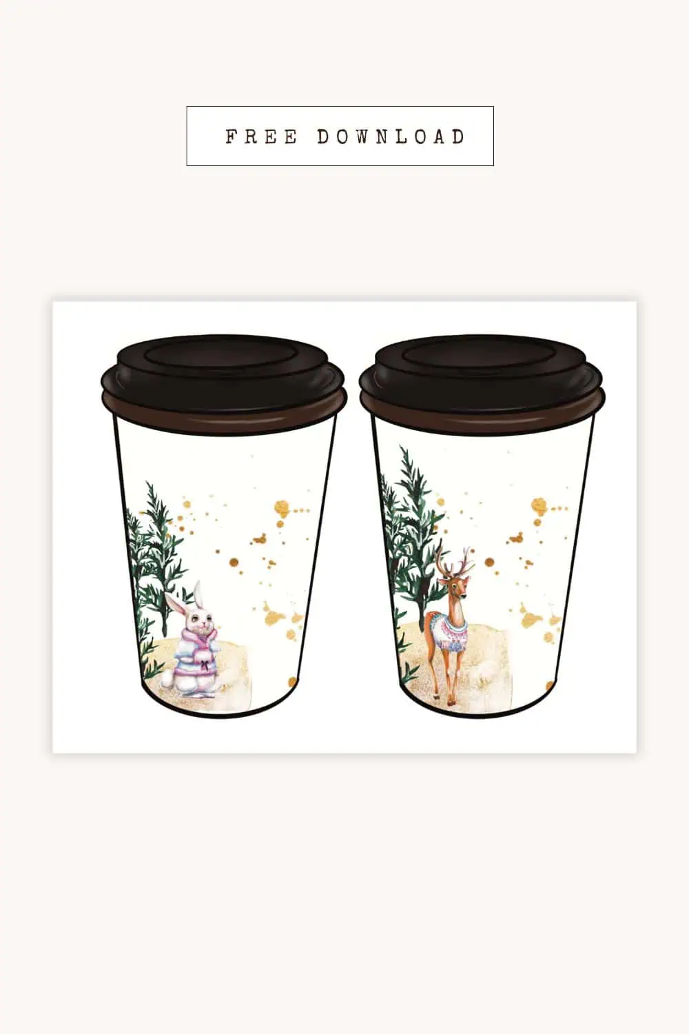 free printable coffee cozy template free printable coffee cozy template
