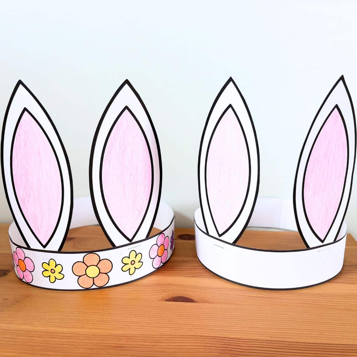 Free Printable Easter Bunny Ears Headband Free Printable Easter Bunny Ears Headband