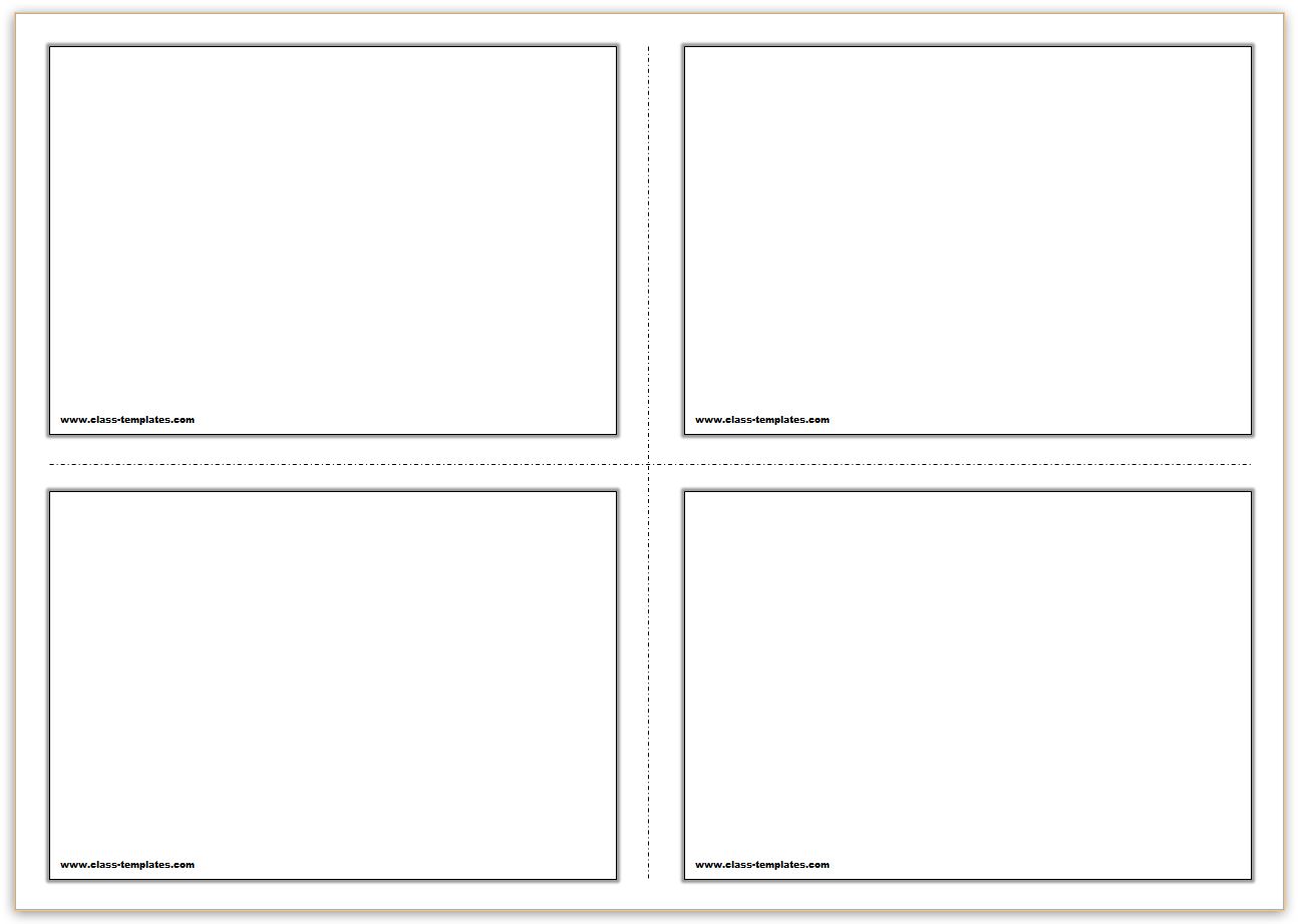 Free Printable Flash Cards