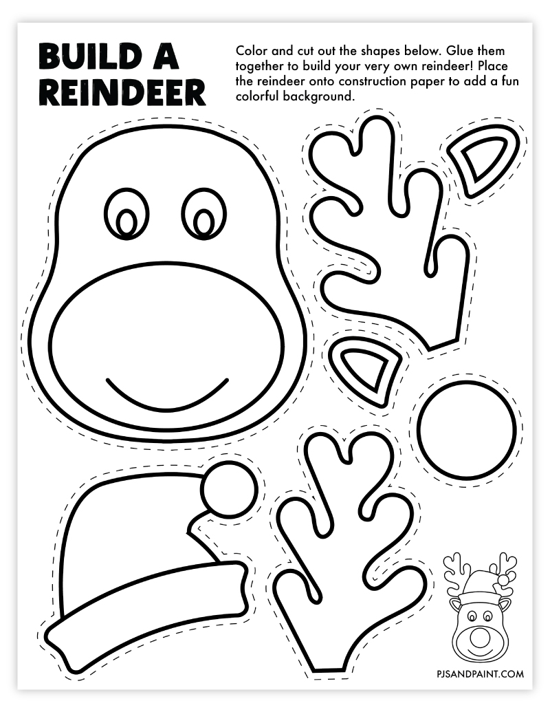 Free Printable Reindeer