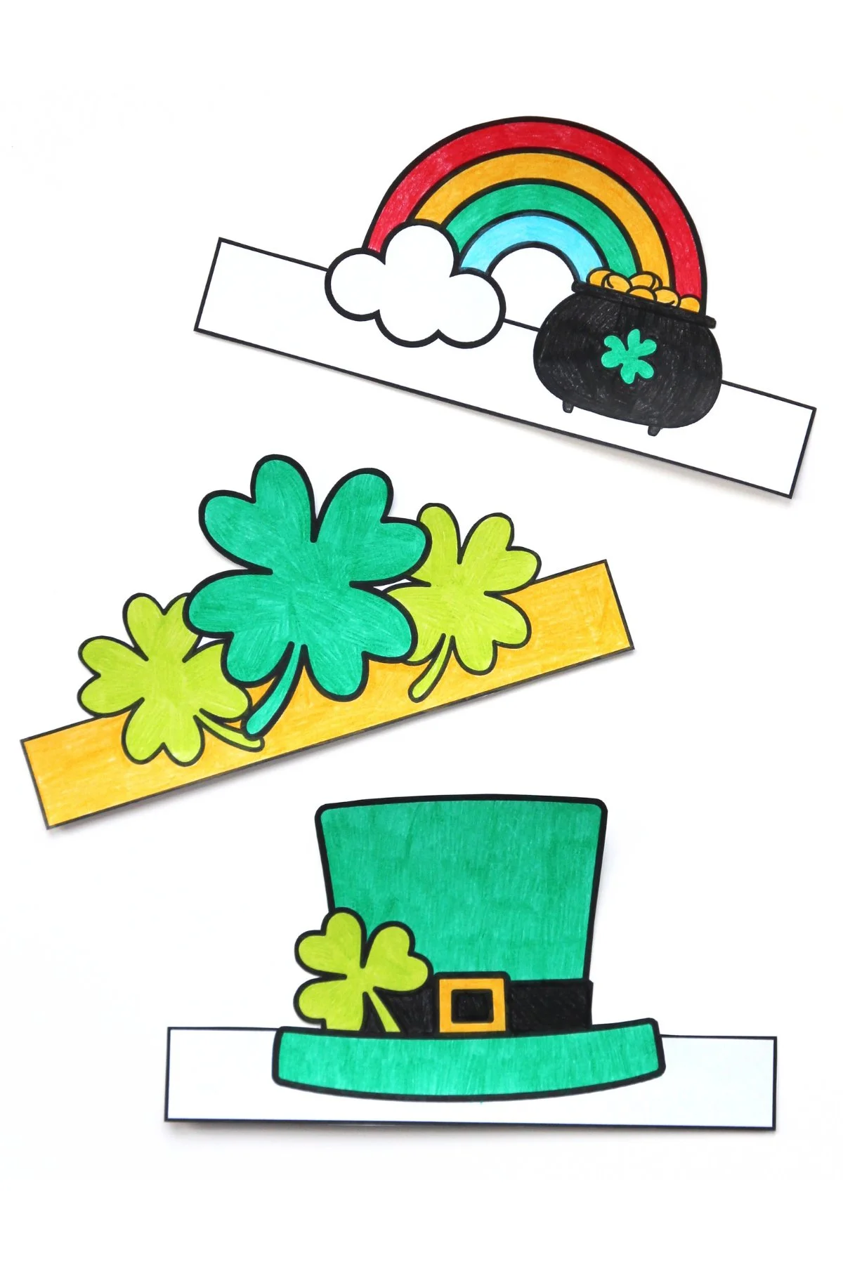 Free Printable St Patricks Day Hats Free Printable St Patricks Day Hats