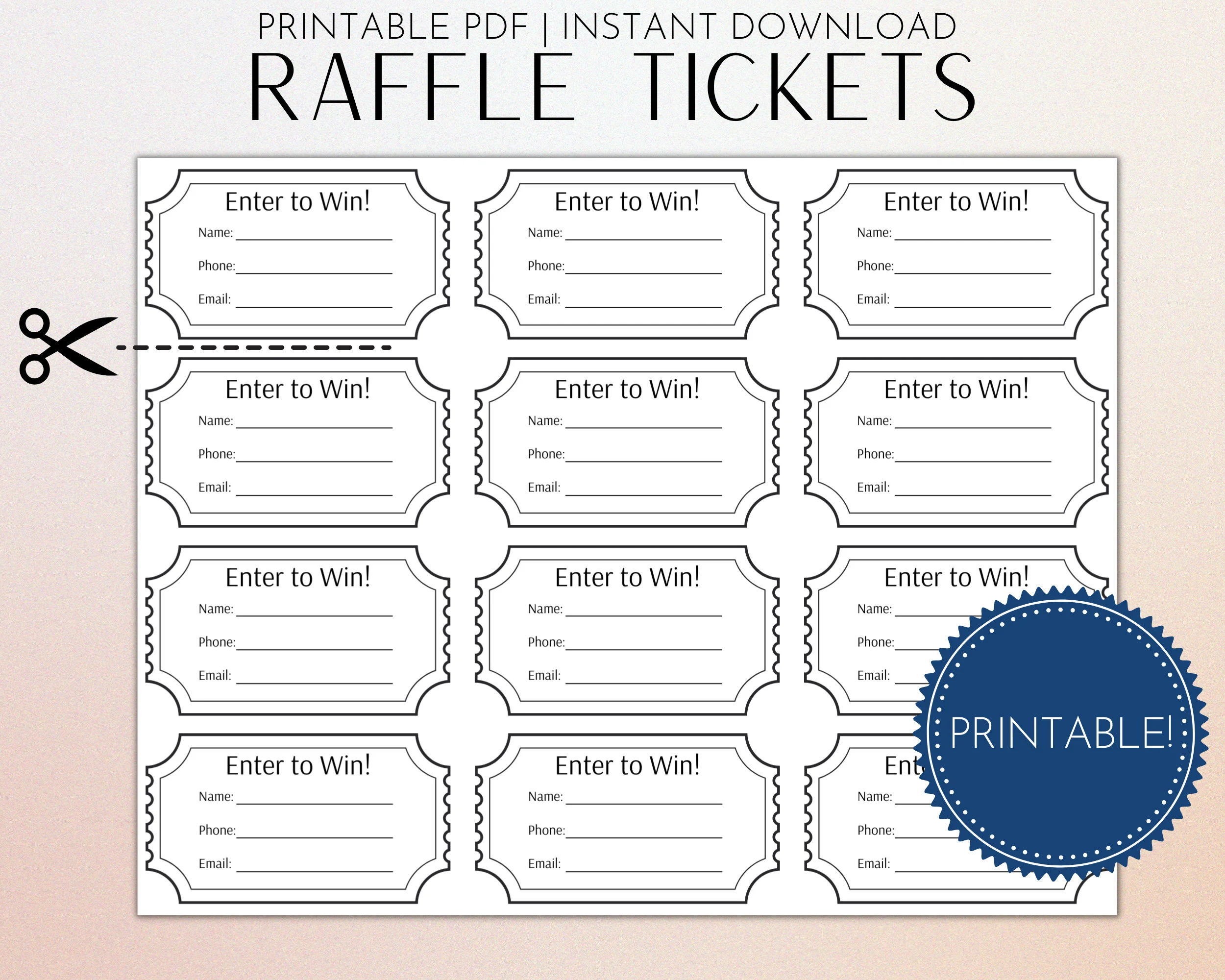 free printable blank ticket template free printable blank ticket template