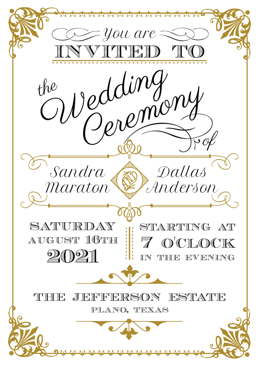 Free Wedding Invitation Printables