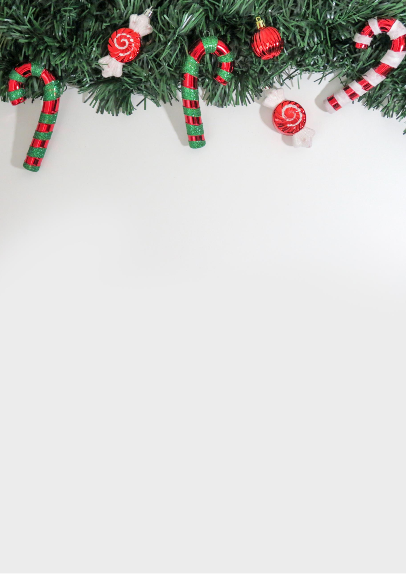 Fresh Green Red Christmas Letter Paper Docx Word An 3020