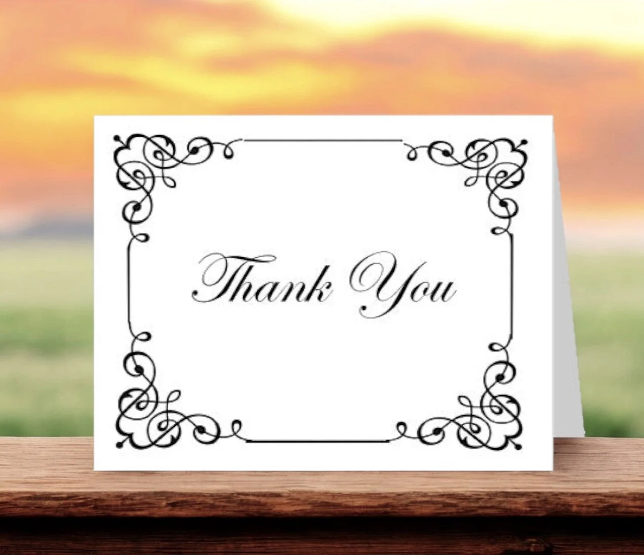 Funeral Thank You Cards