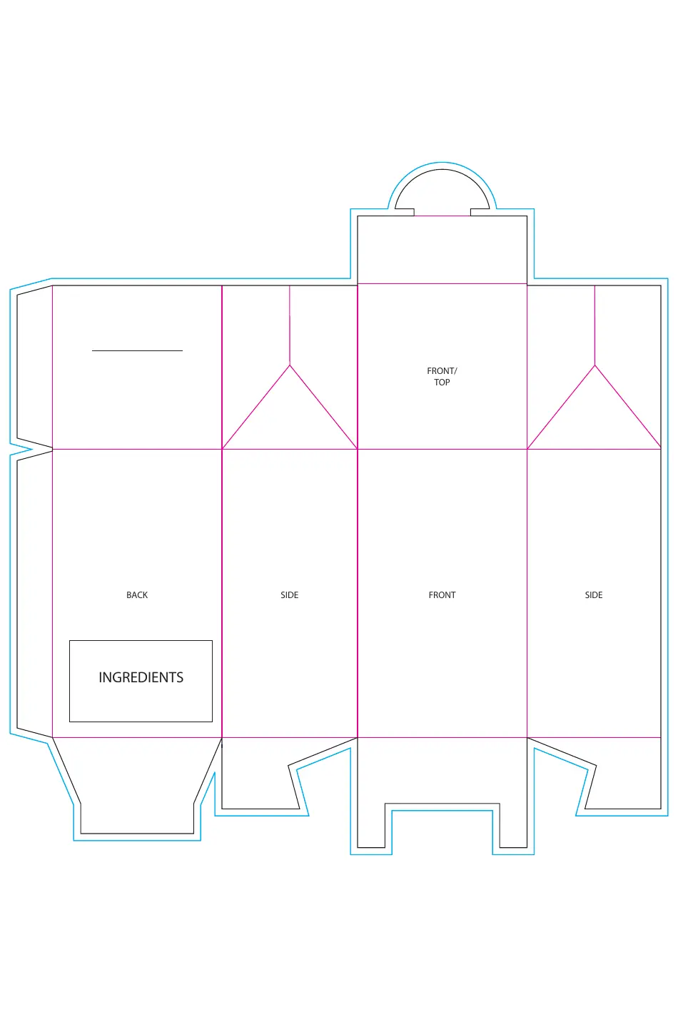 Gable Box Template Gable Box Template
