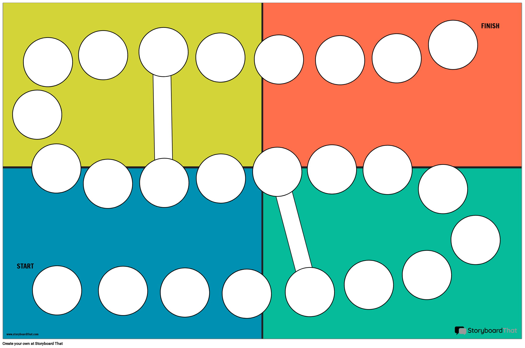 free printable blank game boards template