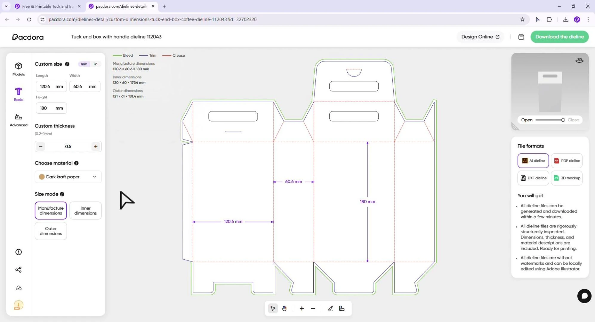 Gift Bag Template
