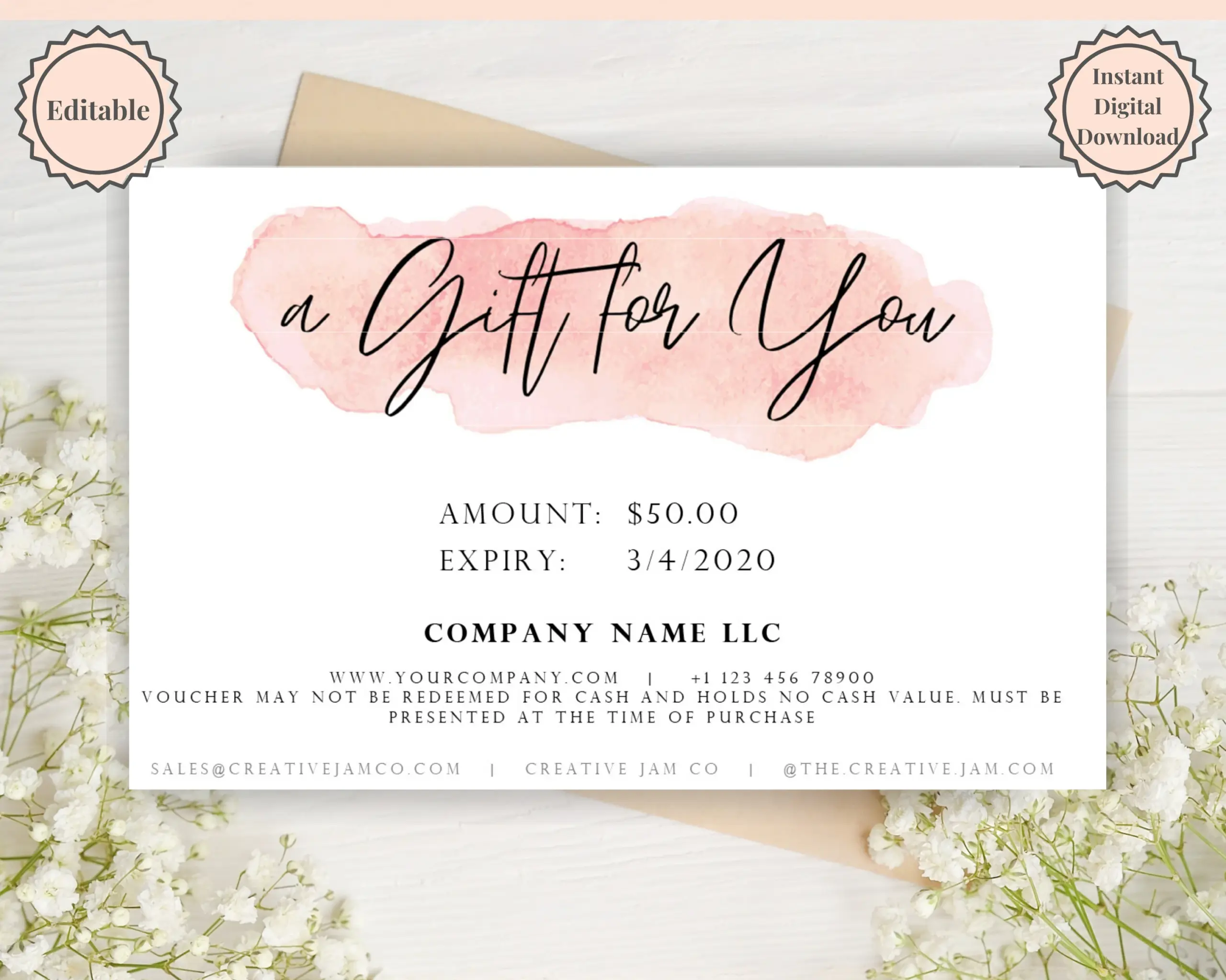 Gift Certificate Template Editable Gift Gift Certificate Template Editable Gift