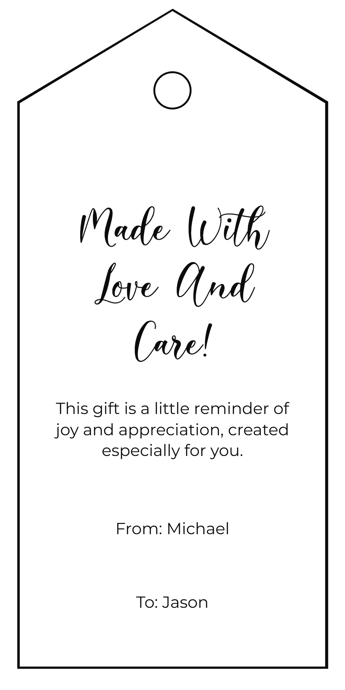 Gift Tag Gift Tag