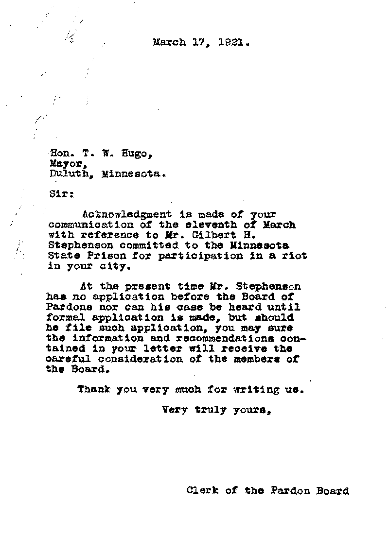 governor pardon letter template sample