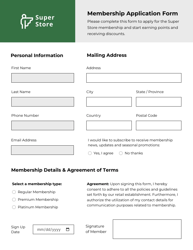 Grey And Green Simple Membership Application Form 17c63c97 Ee1d 48f9 Ad4b F4bf7ccbbaf4 Grey And Green Simple Membership Application Form 17c63c97 Ee1d 48f9 Ad4b F4bf7ccbbaf4
