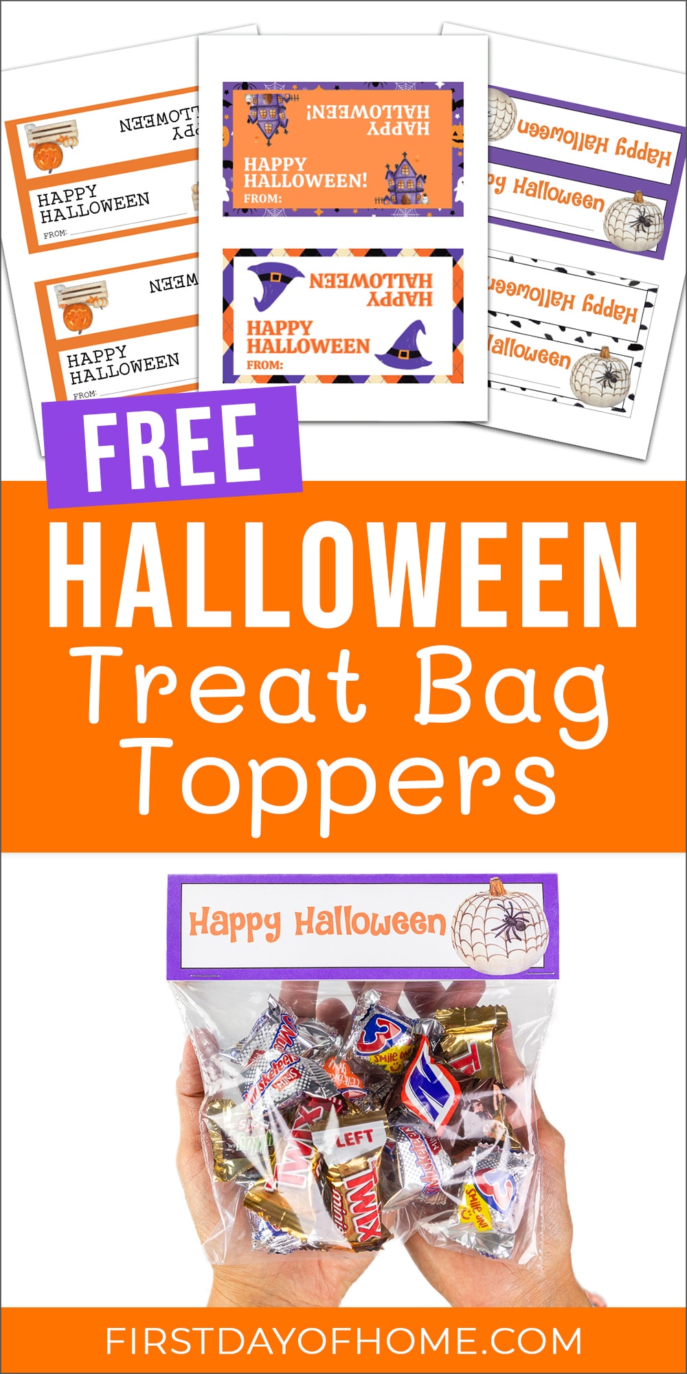 Halloween Treat Bag Toppers Free Printable Halloween Treat Bag Toppers Free Printable