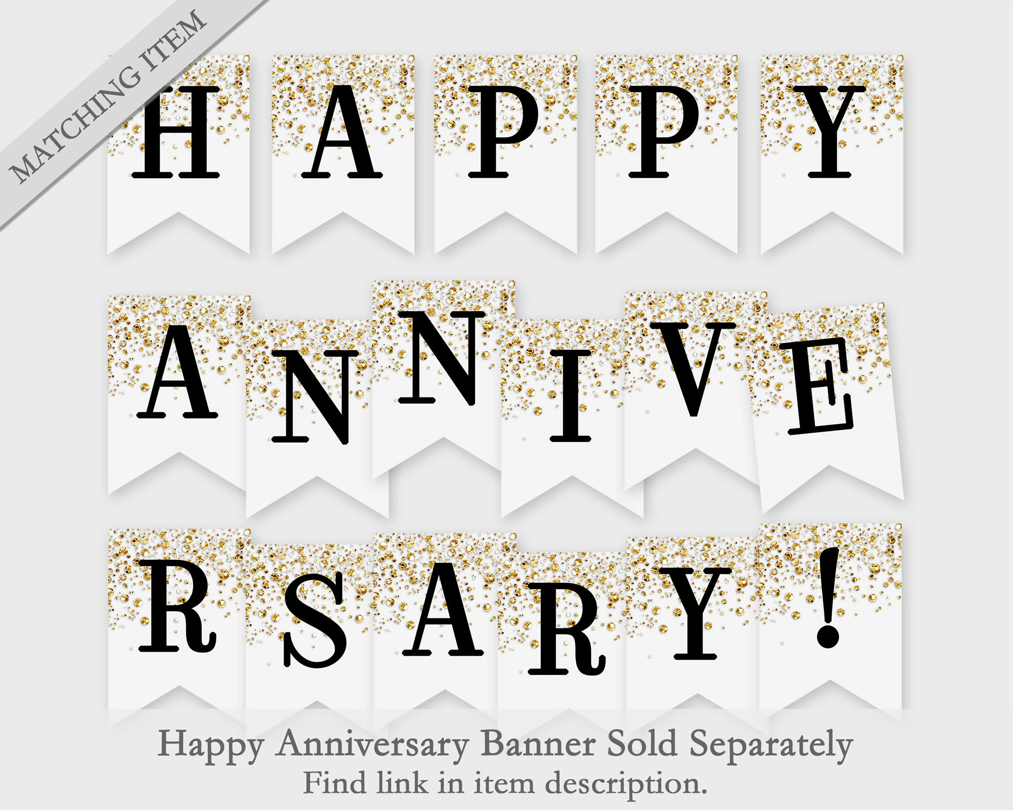 free printable anniversary banner template